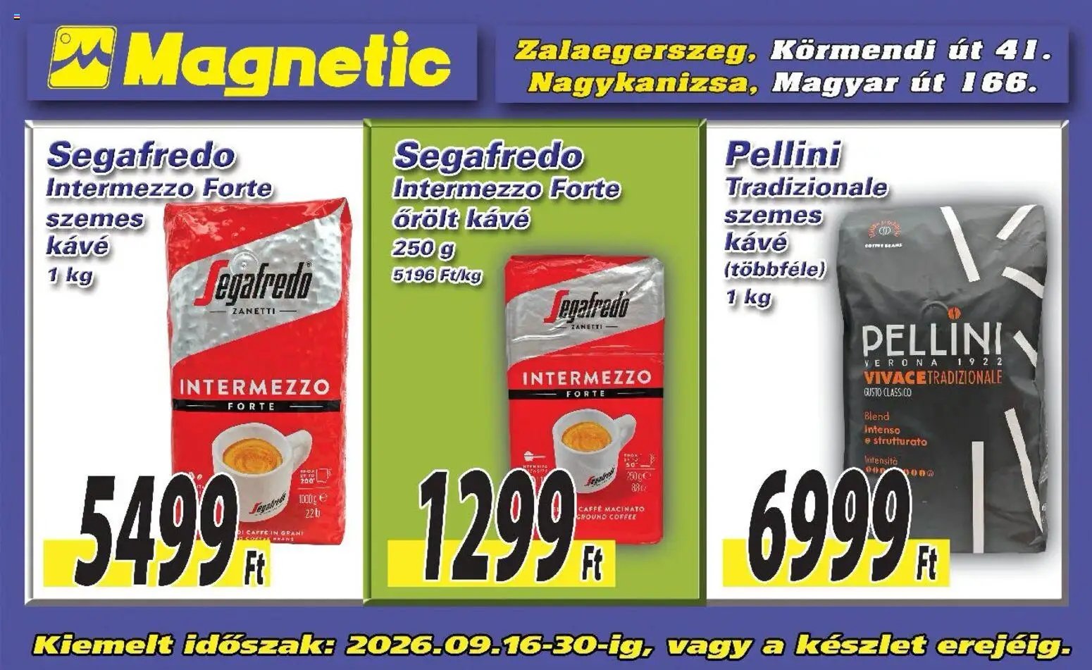 Magnetic újság 2026.09.16. Magnetic Aktuális óriásplakátok