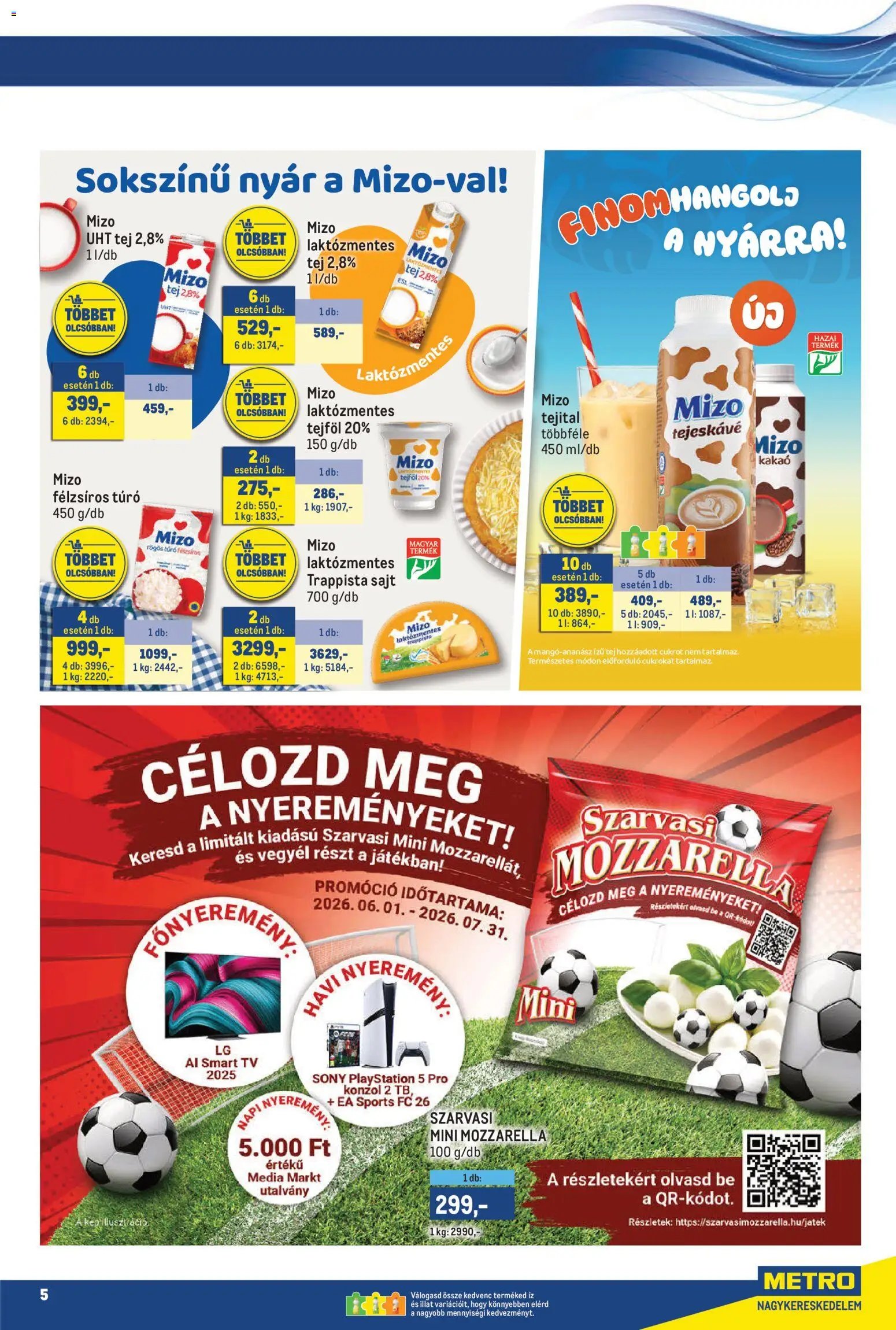 Metro újság 2026.07.01. Metro Márkák katalógus 2026/07