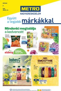 Metro újság 2026.07.01. Metro Márkák katalógus 2026/07