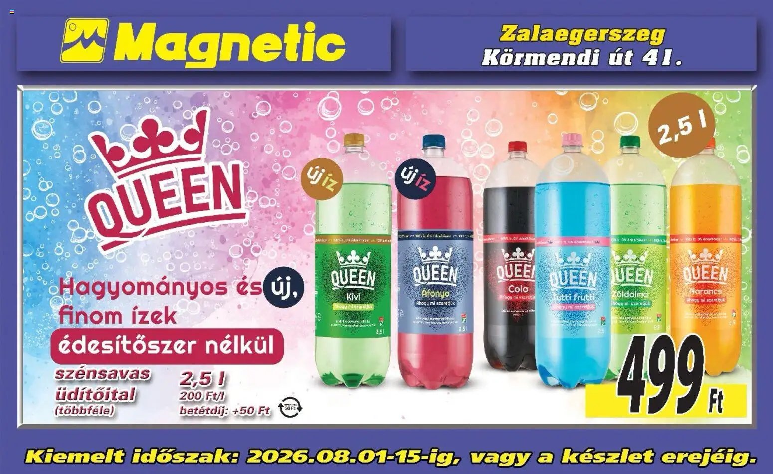 Magnetic újság 2026.08.01. Magnetic Aktuális óriásplakátok
