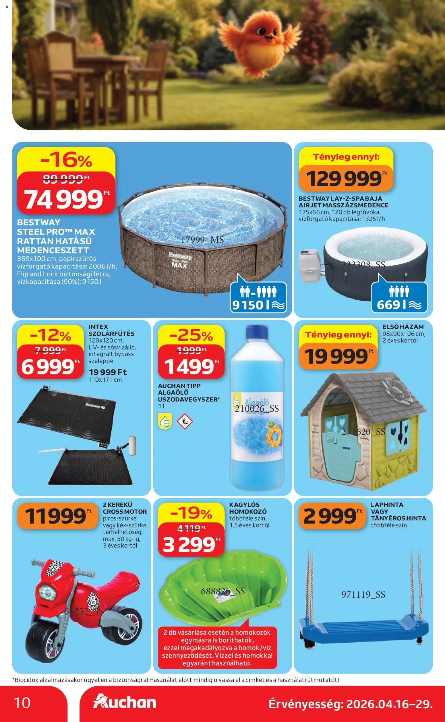 Auchan újság 2026.04.16. Auchan Szupermarket akciós újság (2026-04-16 - 2026-04-22)