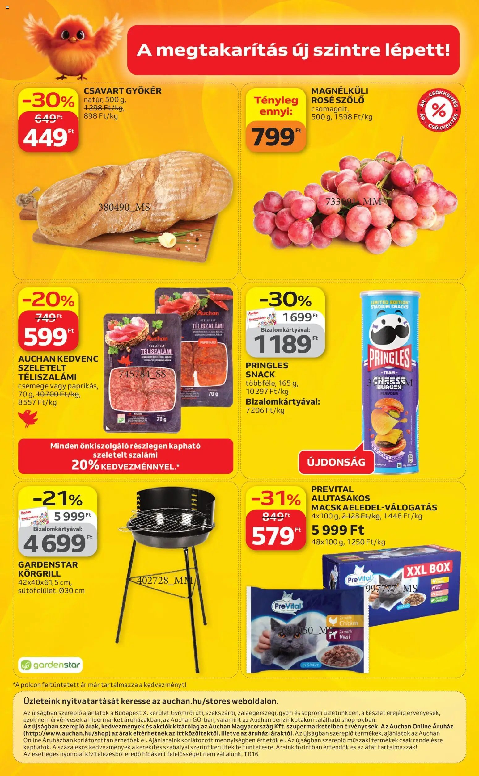 Auchan újság 2026.04.16. Auchan Szupermarket akciós újság (2026-04-16 - 2026-04-22)