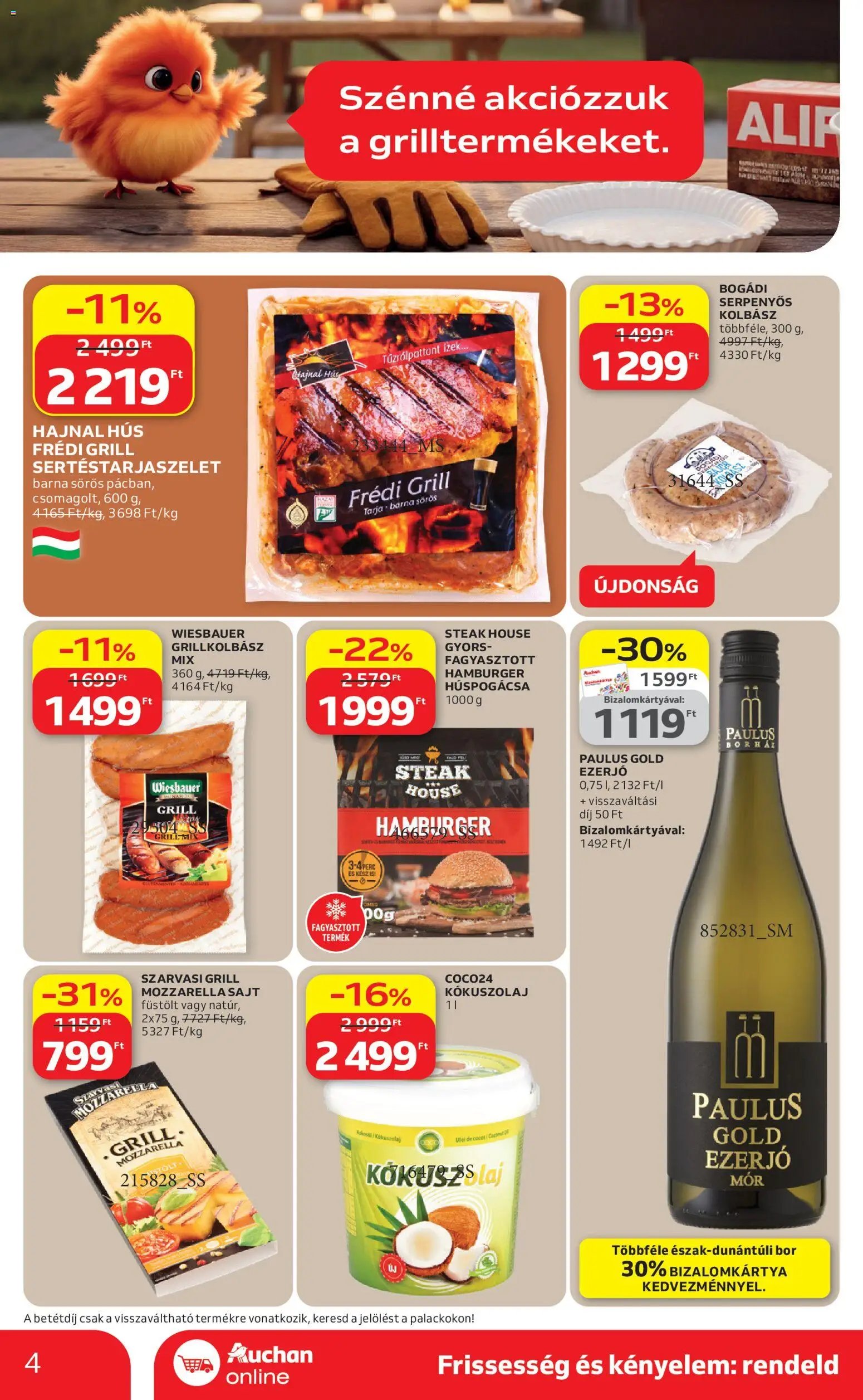 Auchan újság 2026.04.16. Auchan Szupermarket akciós újság (2026-04-16 - 2026-04-22)