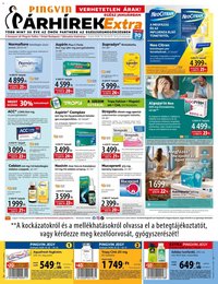 Pingvin Patika újság 2026.01.01. Pingvin Árhírek Extra (2026-01-01 - 2026-01-31)