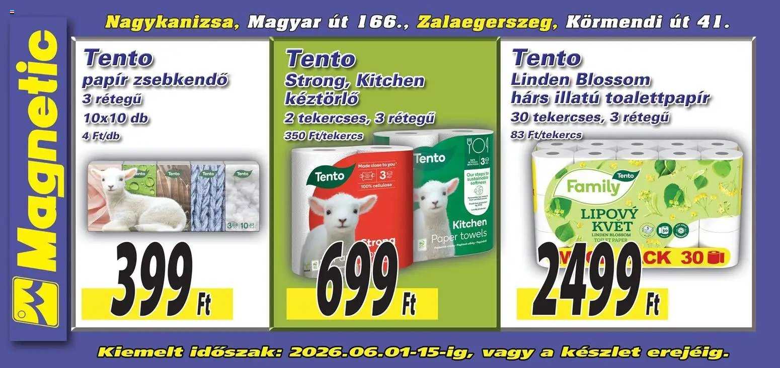 Magnetic újság 2026.06.01. Magnetic Aktuális óriásplakátok