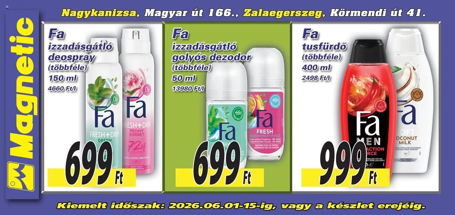 Magnetic újság 2026.06.01. Magnetic Aktuális óriásplakátok