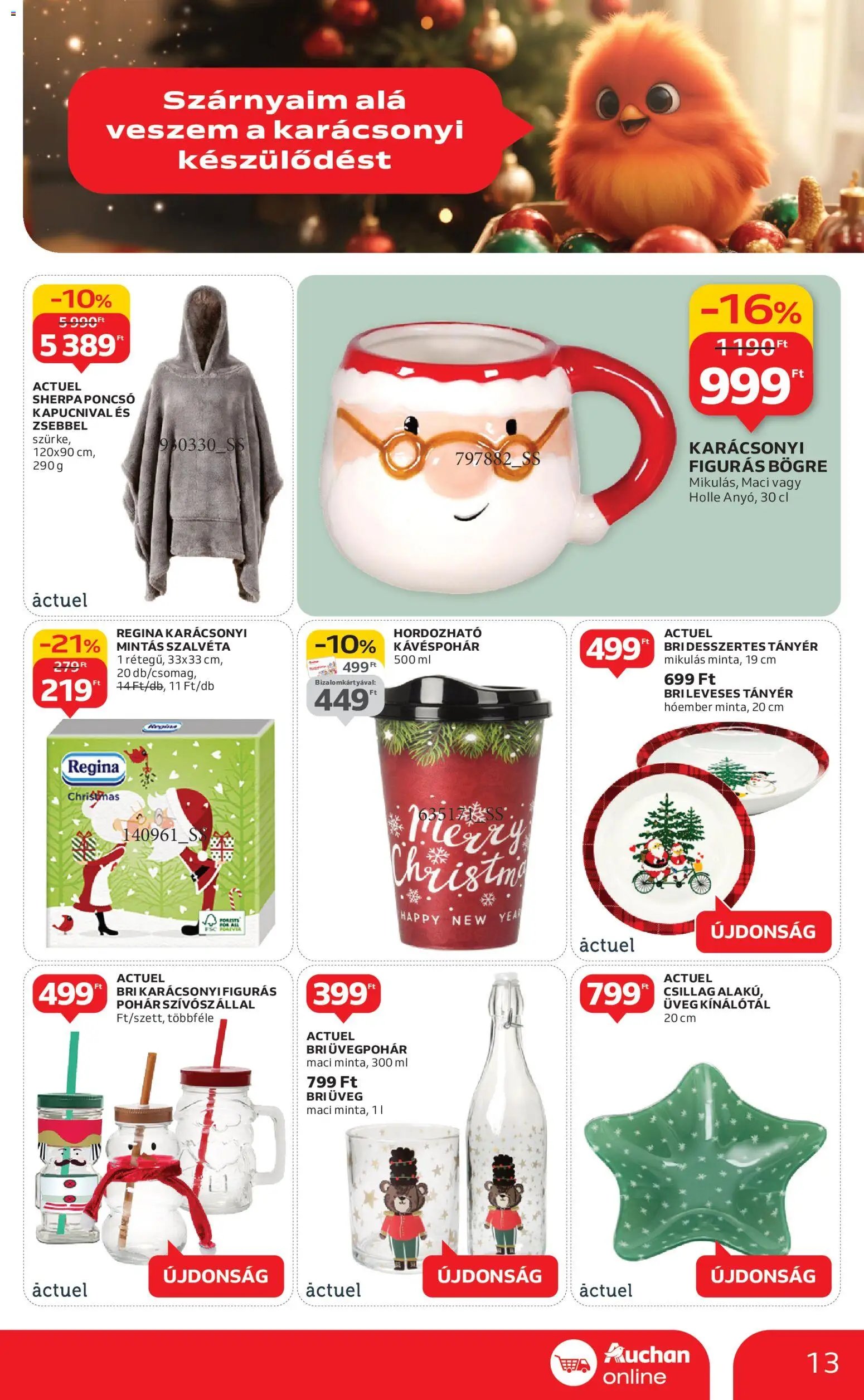 Auchan újság 2025.11.06. Szupermarket akciós újság (2025-11-06 - 2025-11-12)