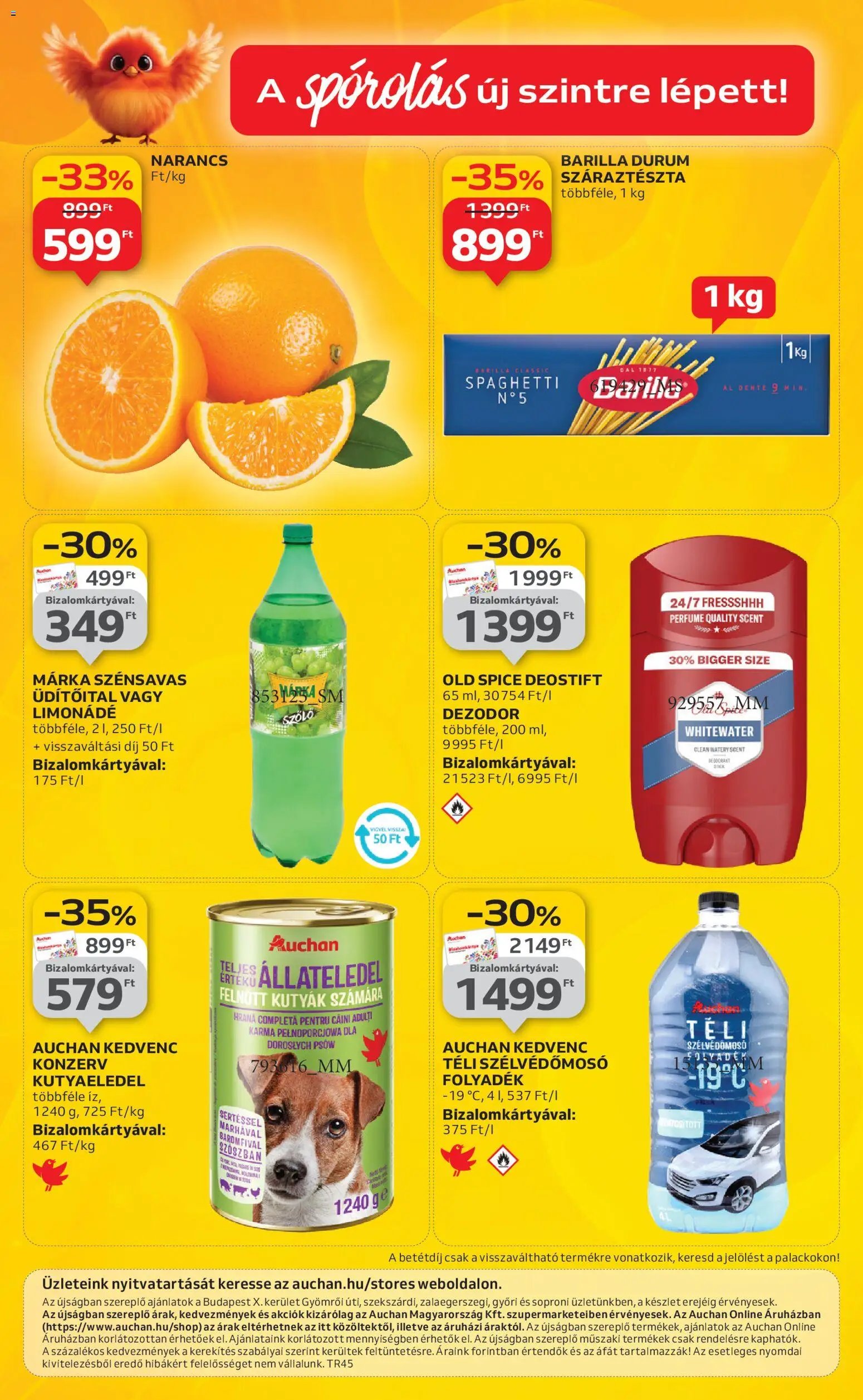 Auchan újság 2025.11.06. Szupermarket akciós újság (2025-11-06 - 2025-11-12)