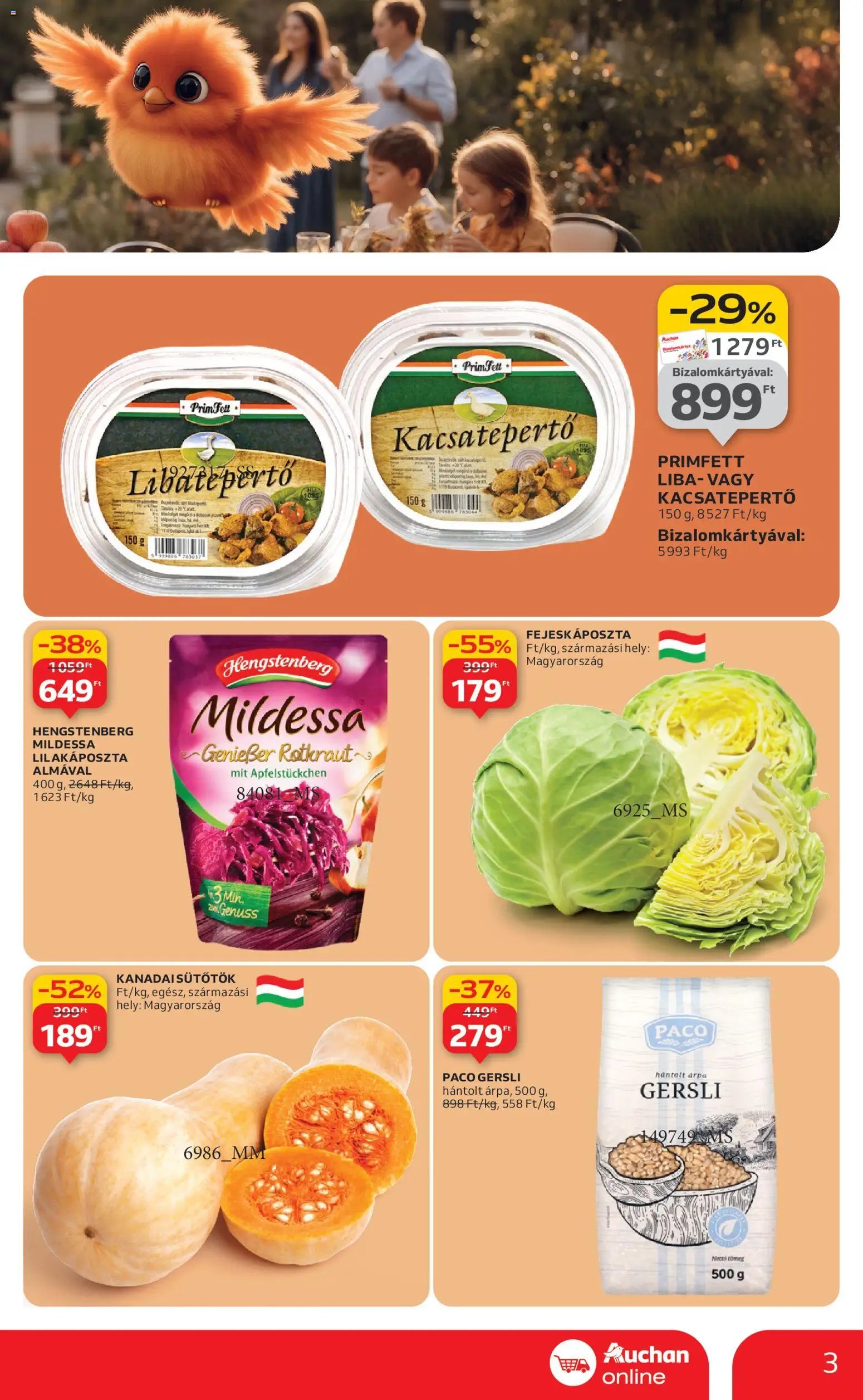 Auchan újság 2025.11.06. Szupermarket akciós újság (2025-11-06 - 2025-11-12)