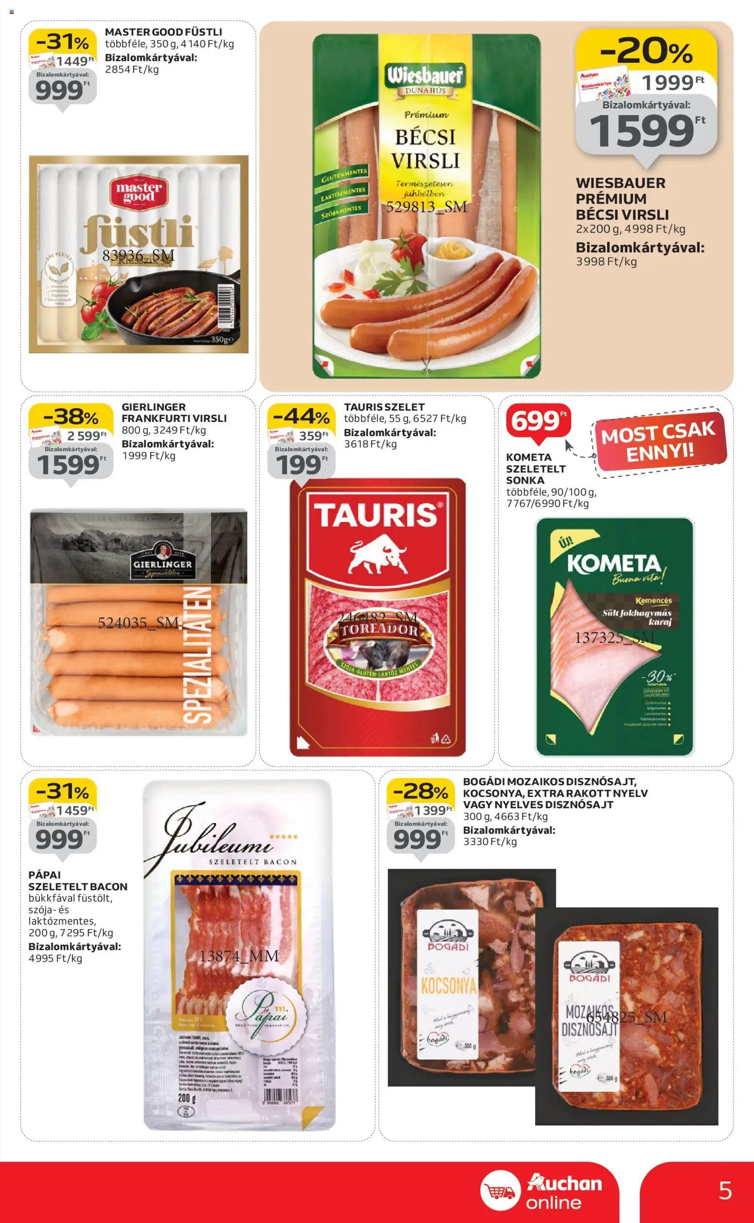 Auchan újság 2025.11.06. Szupermarket akciós újság (2025-11-06 - 2025-11-12)