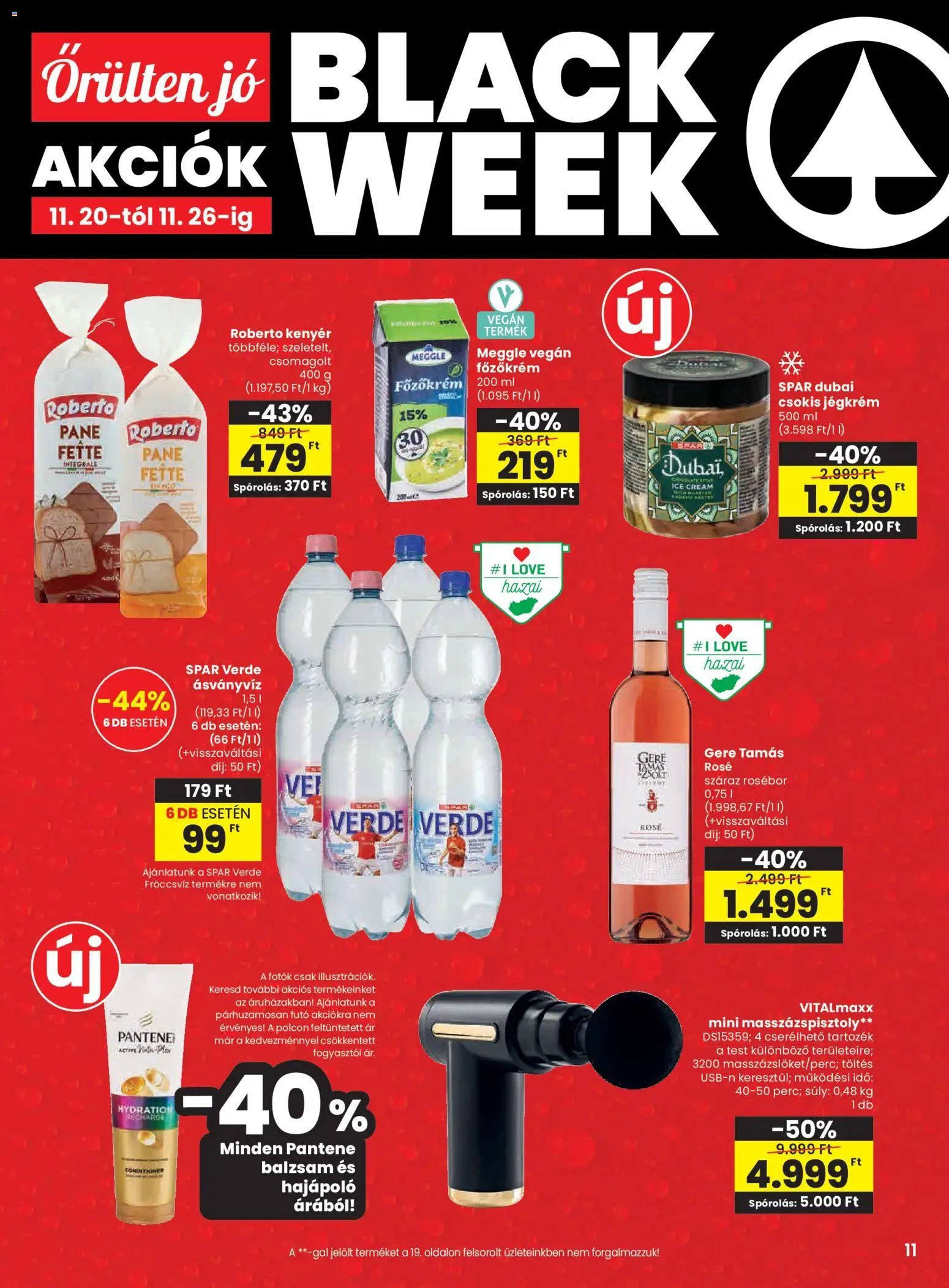 Spar újság 2025.11.20. Black Friday (2025-11-20 - 2025-11-26)
