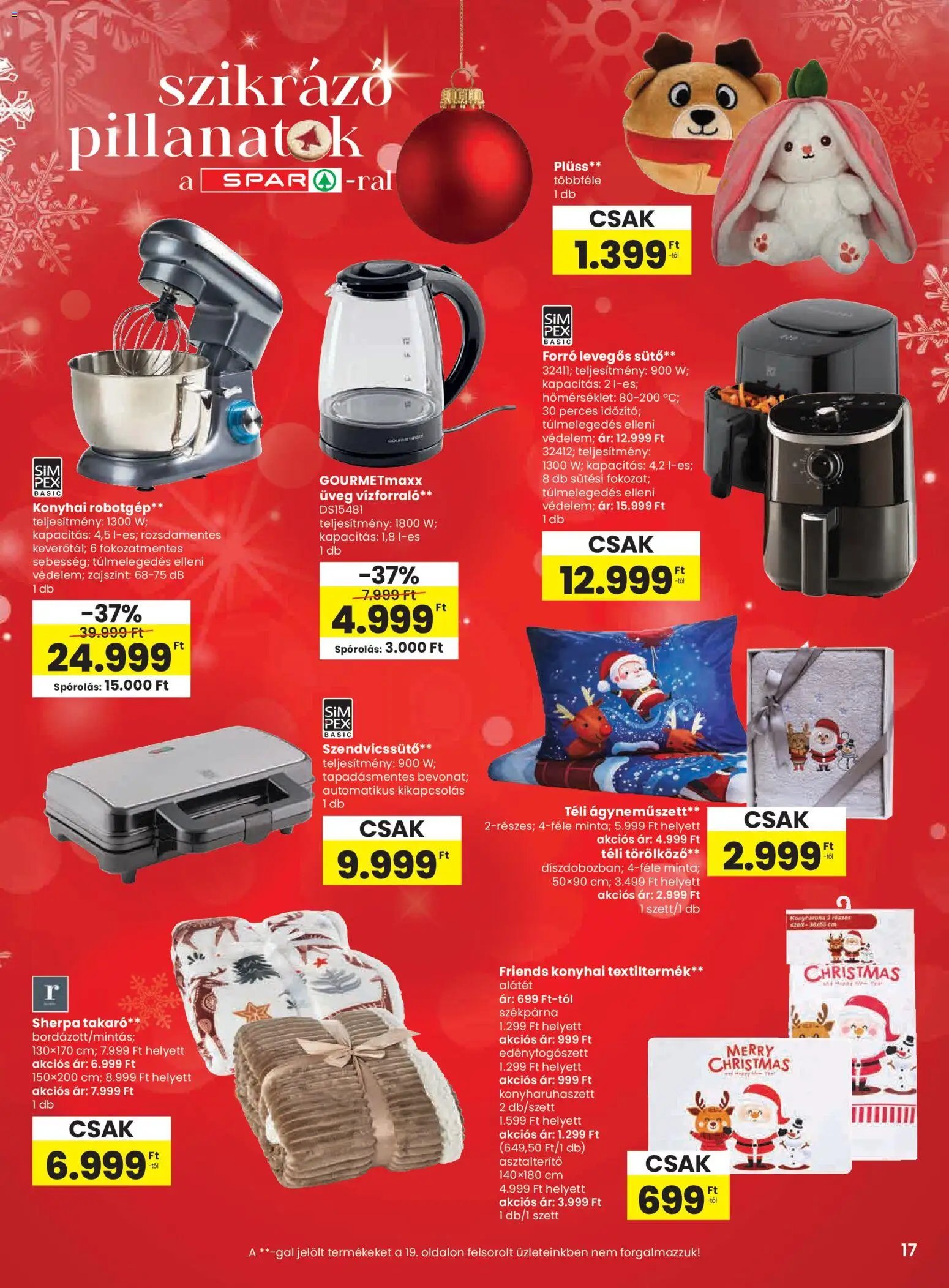 Spar újság 2025.11.20. Black Friday (2025-11-20 - 2025-11-26)