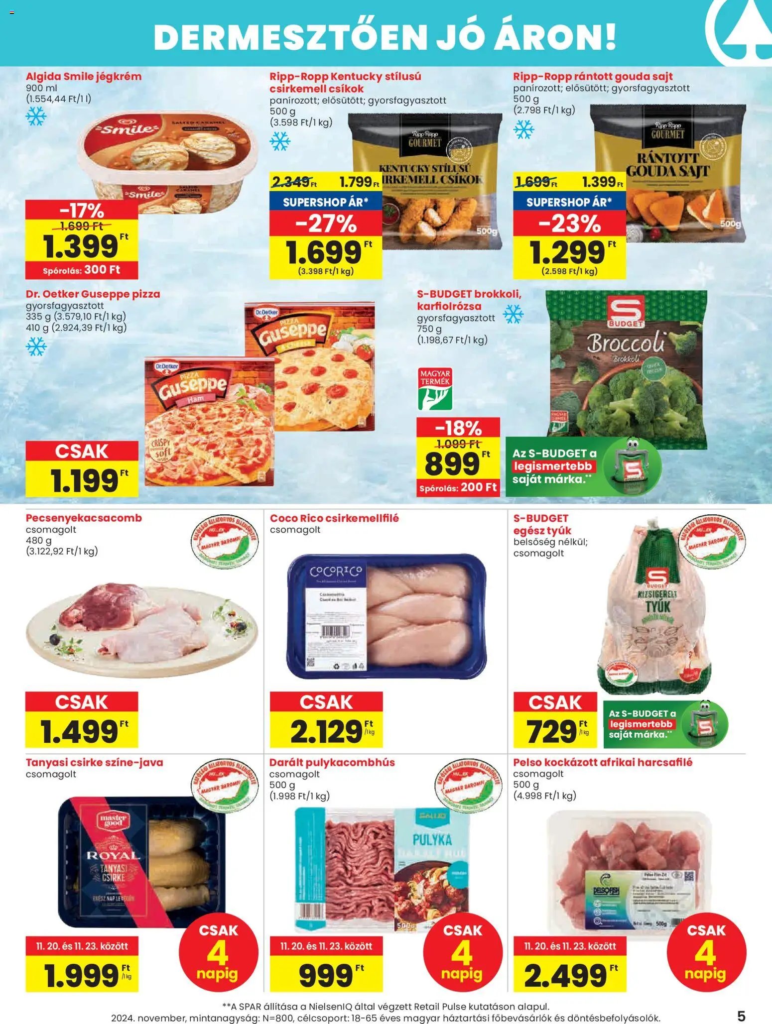 Spar újság 2025.11.20. Black Friday (2025-11-20 - 2025-11-26)