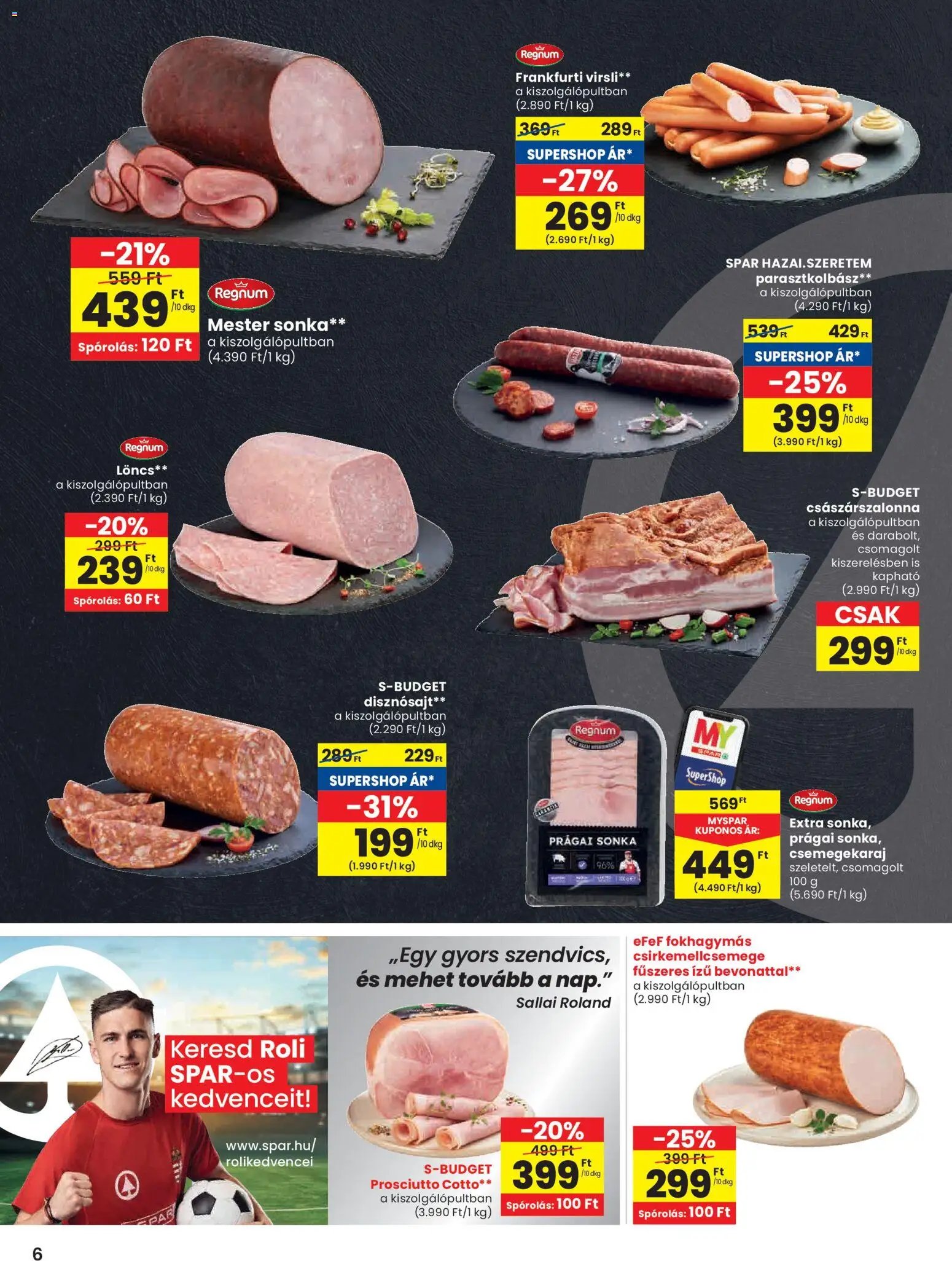 Spar újság 2025.11.20. Black Friday (2025-11-20 - 2025-11-26)