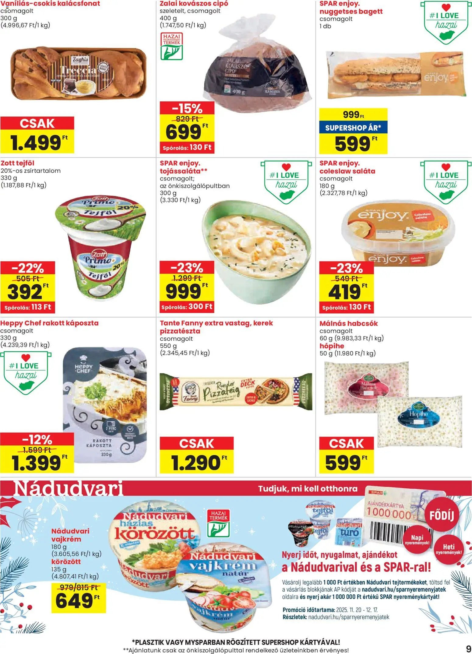 Spar újság 2025.11.20. Black Friday (2025-11-20 - 2025-11-26)