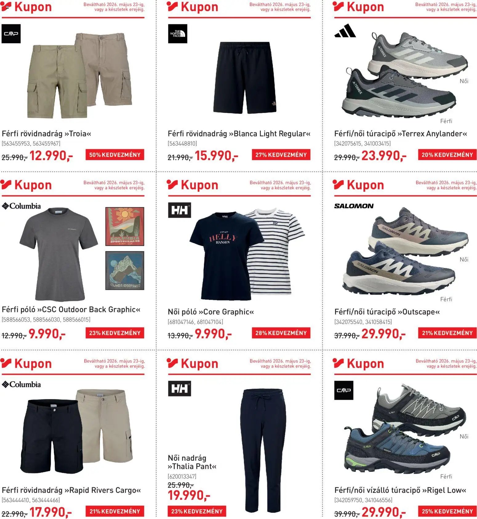 Intersport újság 2026.05.12. Intersport akciós újság (2026-05-12 - 2026-05-23)