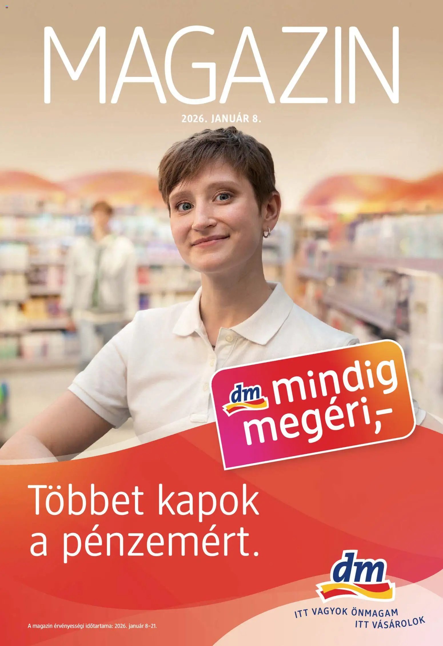 DM Drogerie Markt újság 2026.01.08. Akciós újság DM Drogerie Markt (2026-01-08 - 2026-01-21)