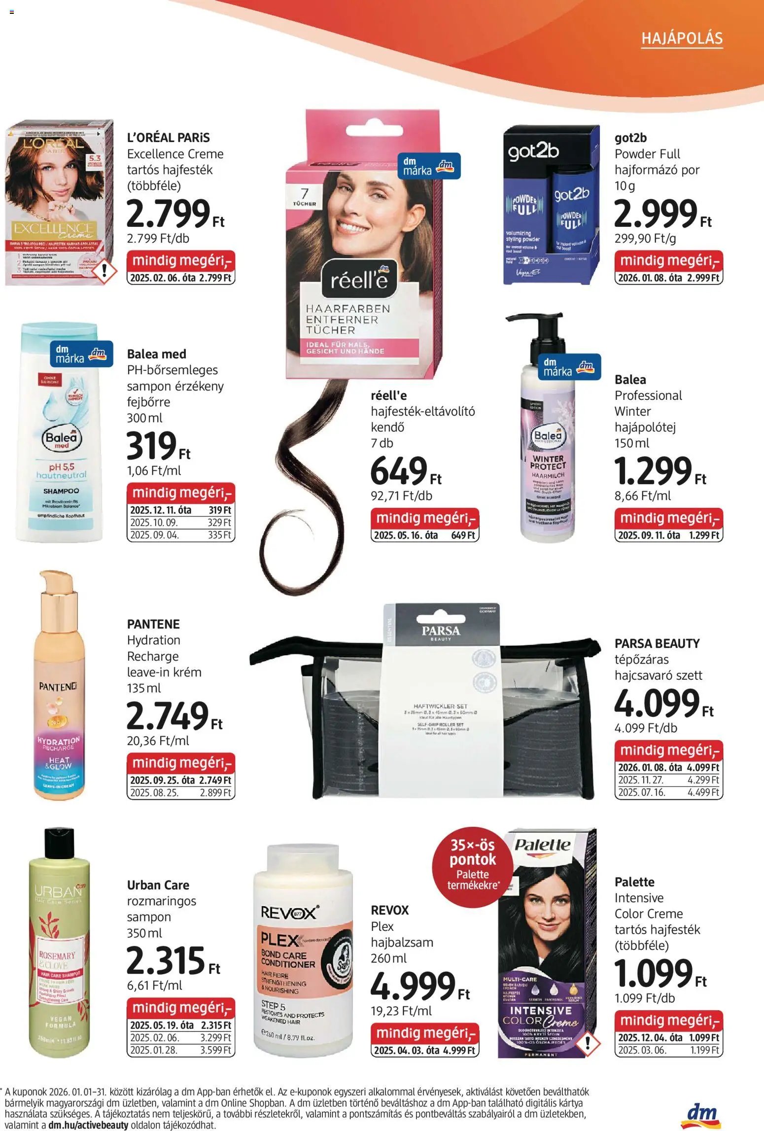 DM Drogerie Markt újság 2026.01.08. Akciós újság DM Drogerie Markt (2026-01-08 - 2026-01-21)