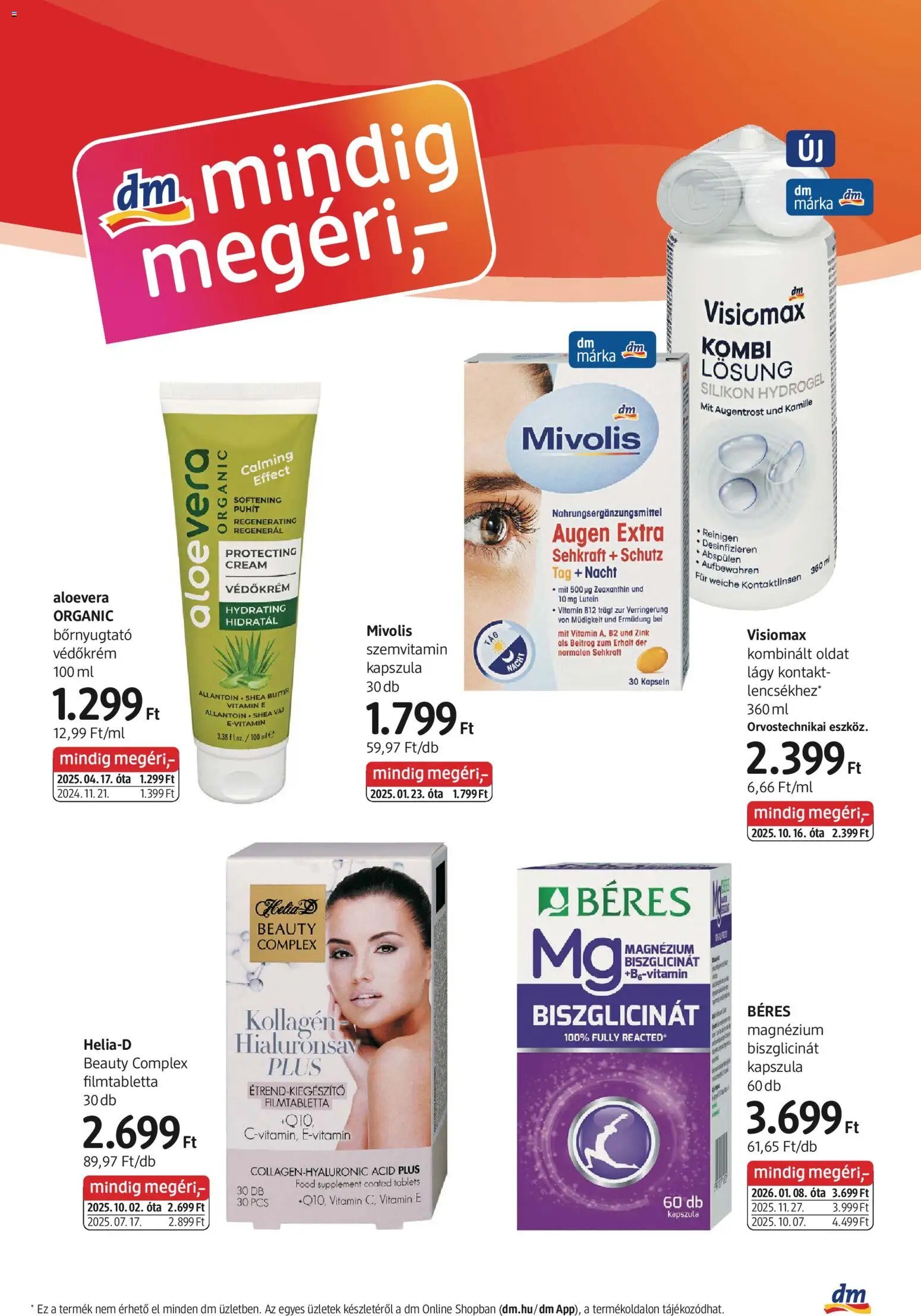 DM Drogerie Markt újság 2026.01.08. Akciós újság DM Drogerie Markt (2026-01-08 - 2026-01-21)