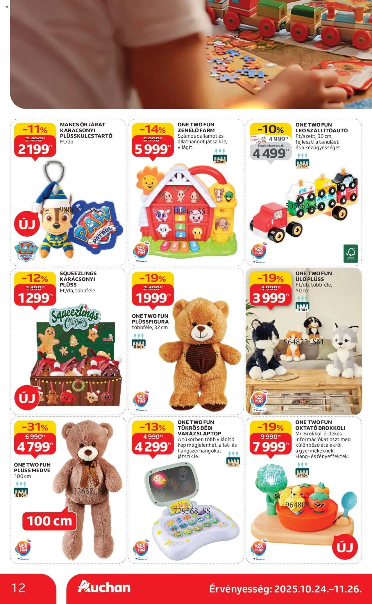 Auchan újság 2025.10.24. Szupermarket akciós újság (2025-10-24 - 2025-10-29)