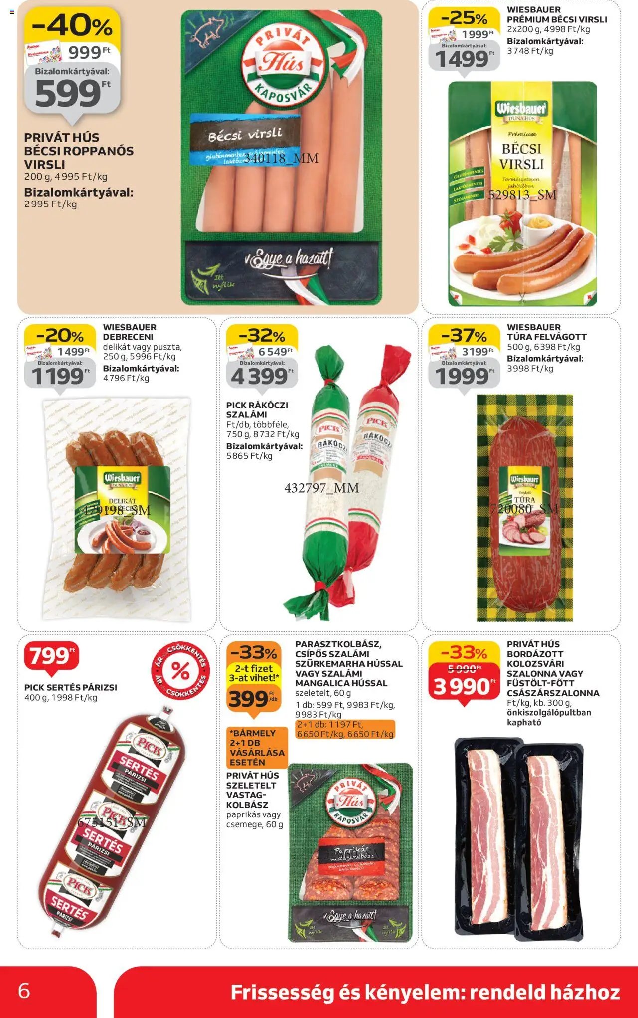 Auchan újság 2025.10.24. Szupermarket akciós újság (2025-10-24 - 2025-10-29)