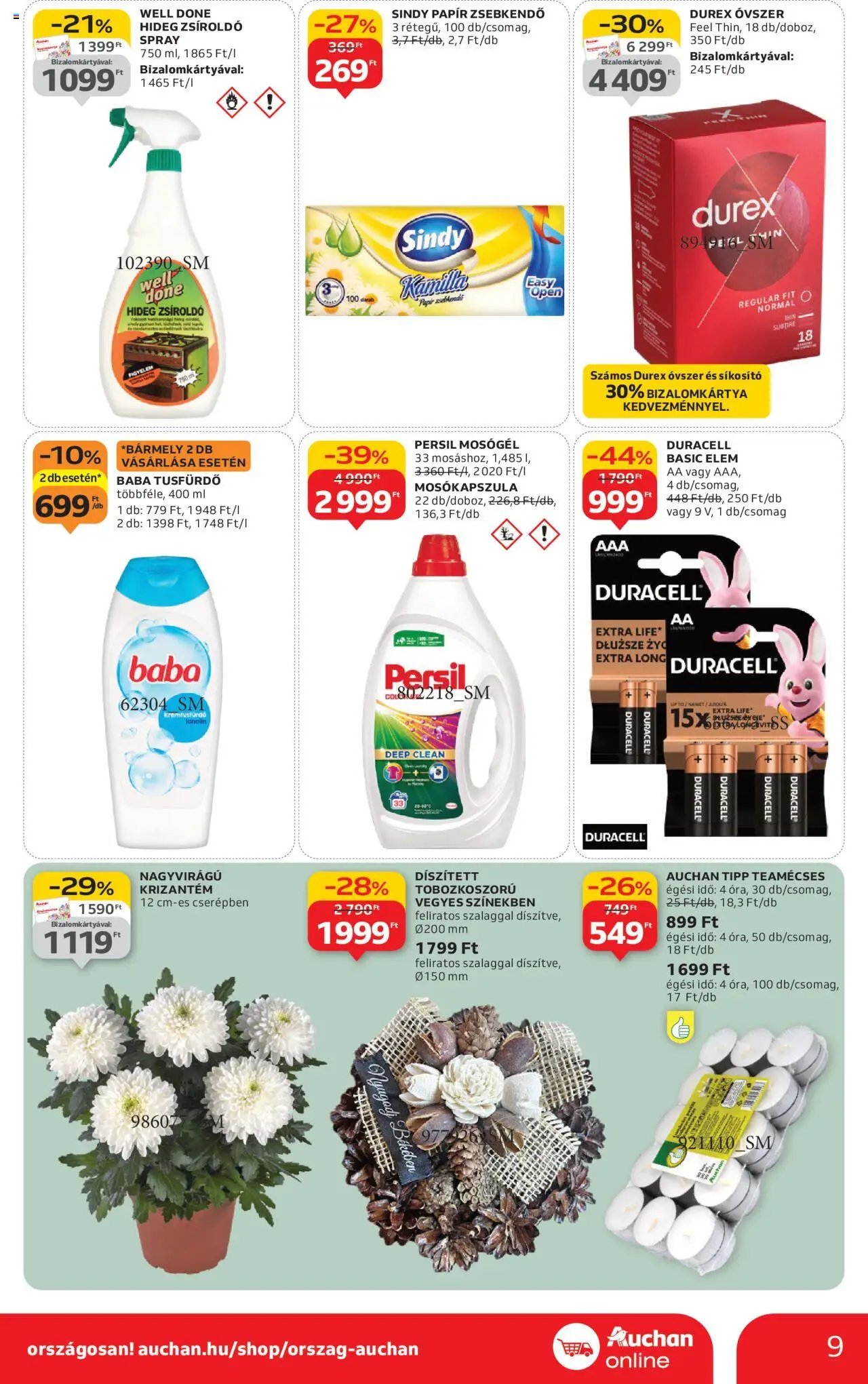 Auchan újság 2025.10.24. Szupermarket akciós újság (2025-10-24 - 2025-10-29)