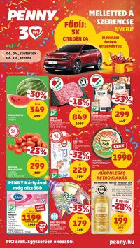 PENNY újság 2026.06.04. PENNY akciós újság