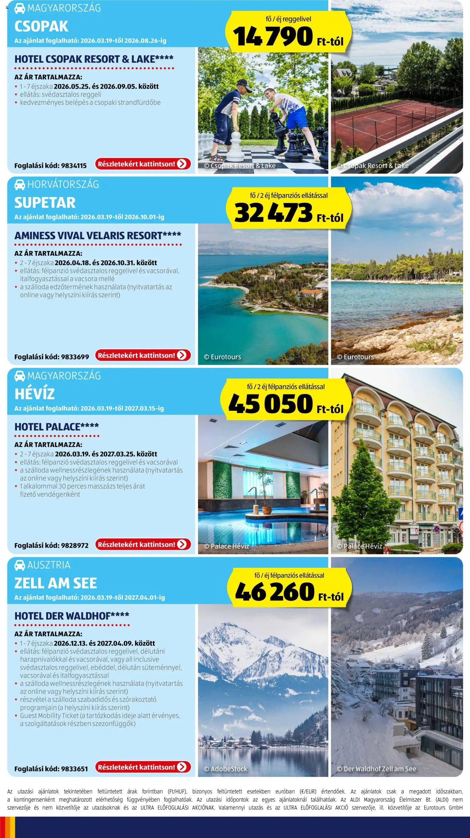Aldi újság 2026.03.19. Aldi Utazás katalógus (2026-03-19 - 2026-03-25)