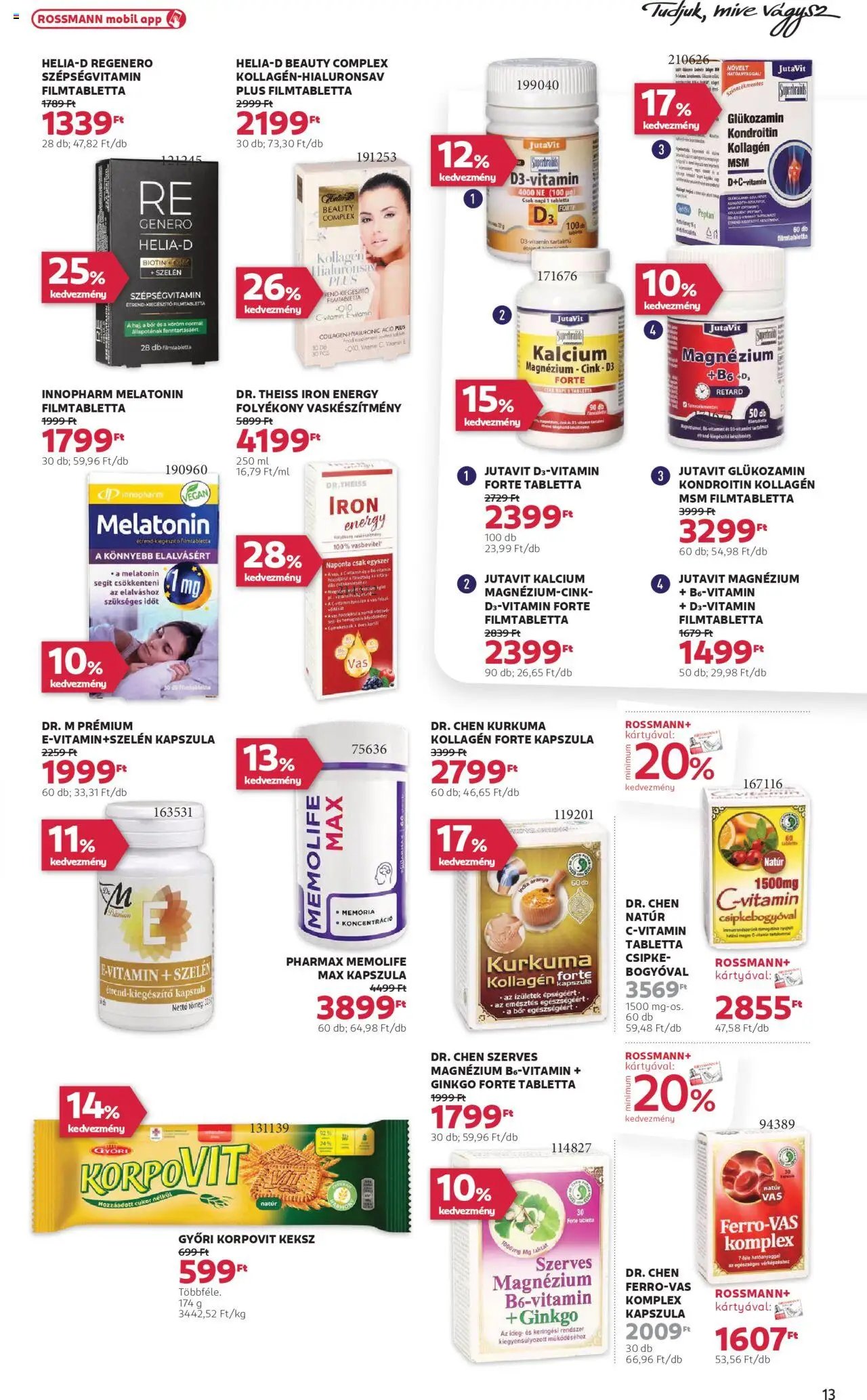 Rossmann újság 2025.10.20. Akciós újság Rossmann (2025-10-20 - 2025-10-31)
