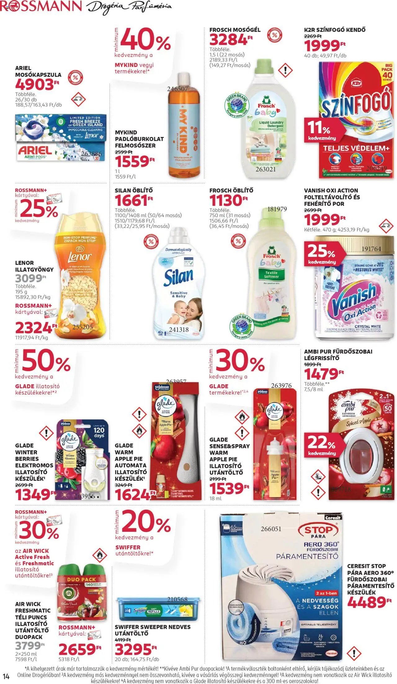 Rossmann újság 2025.10.20. Akciós újság Rossmann (2025-10-20 - 2025-10-31)