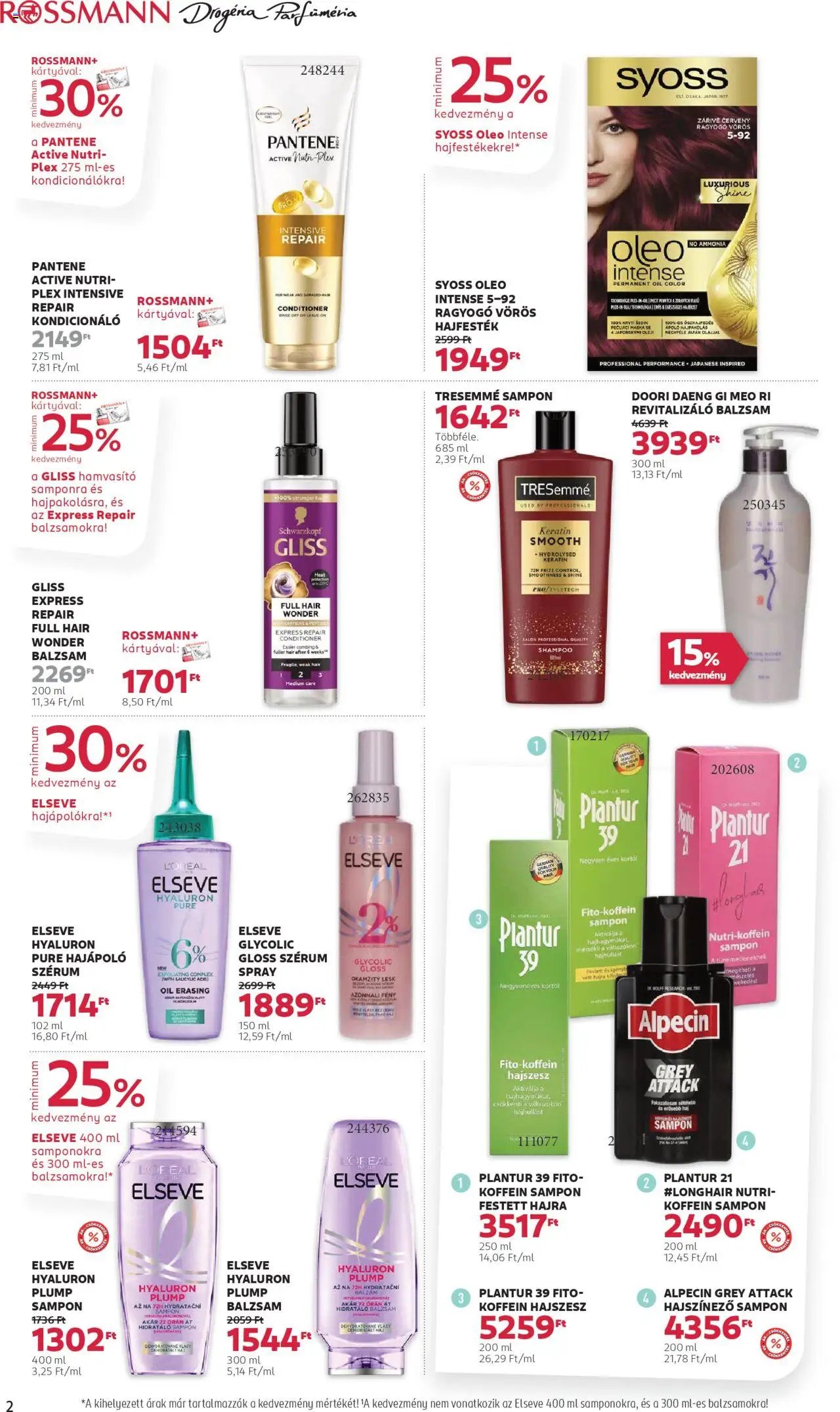 Rossmann újság 2025.10.20. Akciós újság Rossmann (2025-10-20 - 2025-10-31)