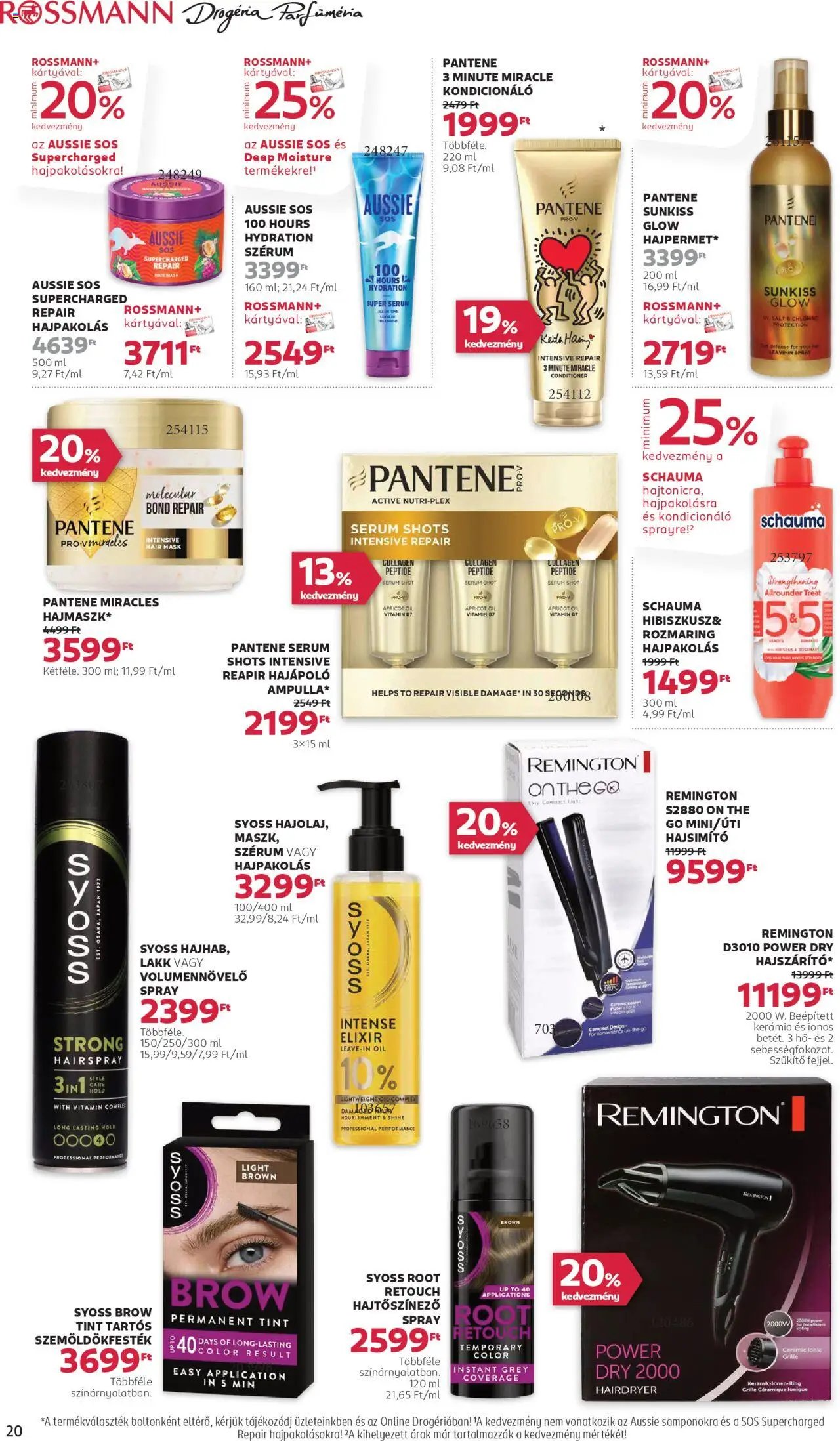 Rossmann újság 2025.10.20. Akciós újság Rossmann (2025-10-20 - 2025-10-31)