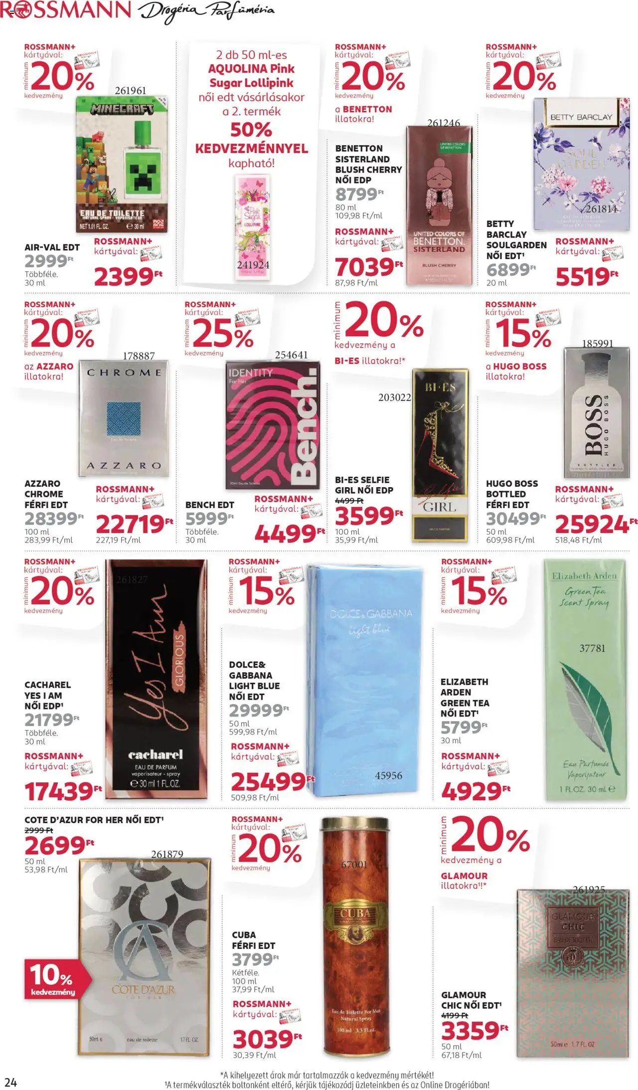 Rossmann újság 2025.10.20. Akciós újság Rossmann (2025-10-20 - 2025-10-31)