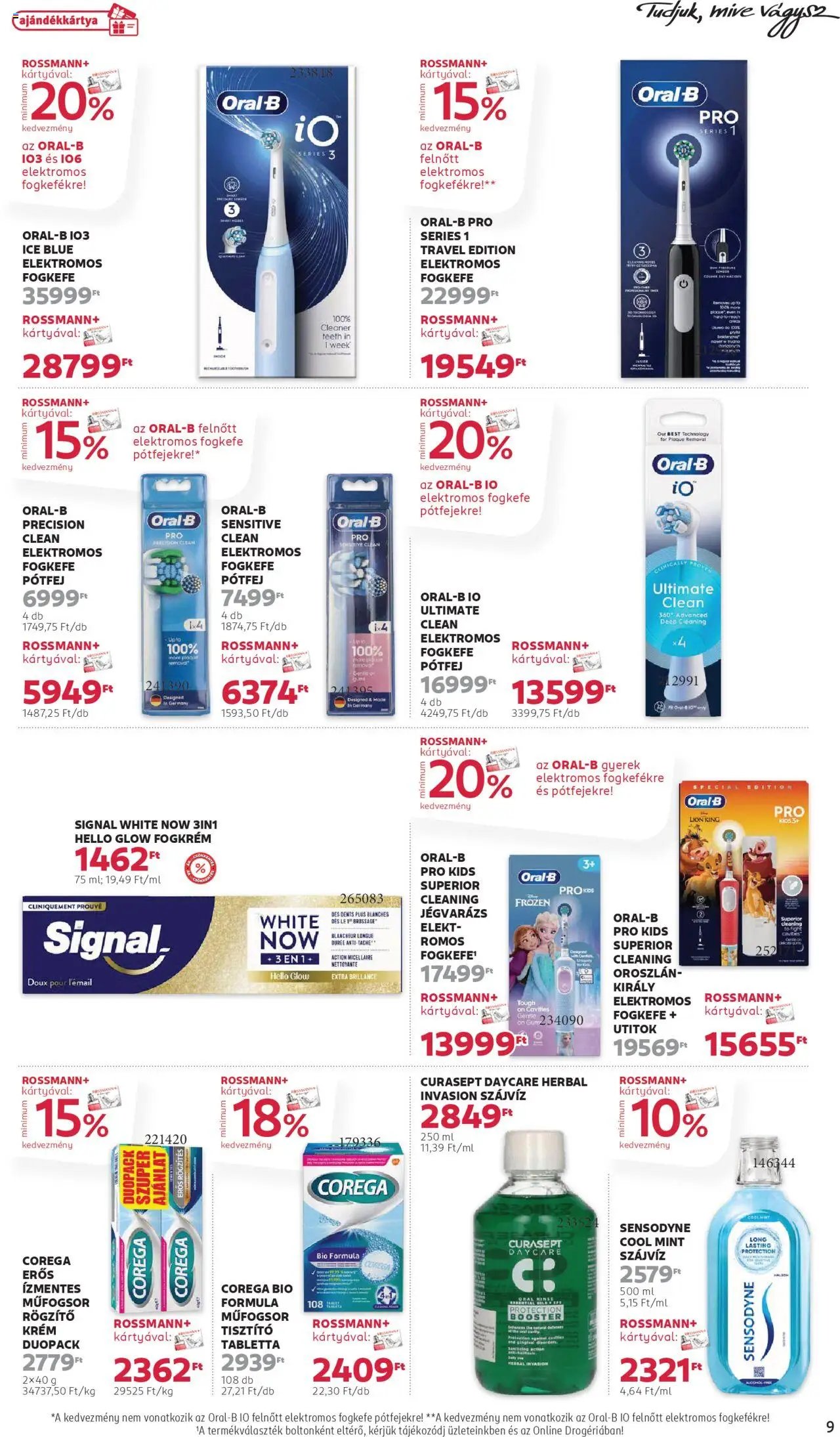Rossmann újság 2025.10.20. Akciós újság Rossmann (2025-10-20 - 2025-10-31)