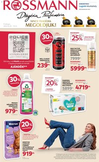 Rossmann újság 2025.10.20. Akciós újság Rossmann (2025-10-20 - 2025-10-31)