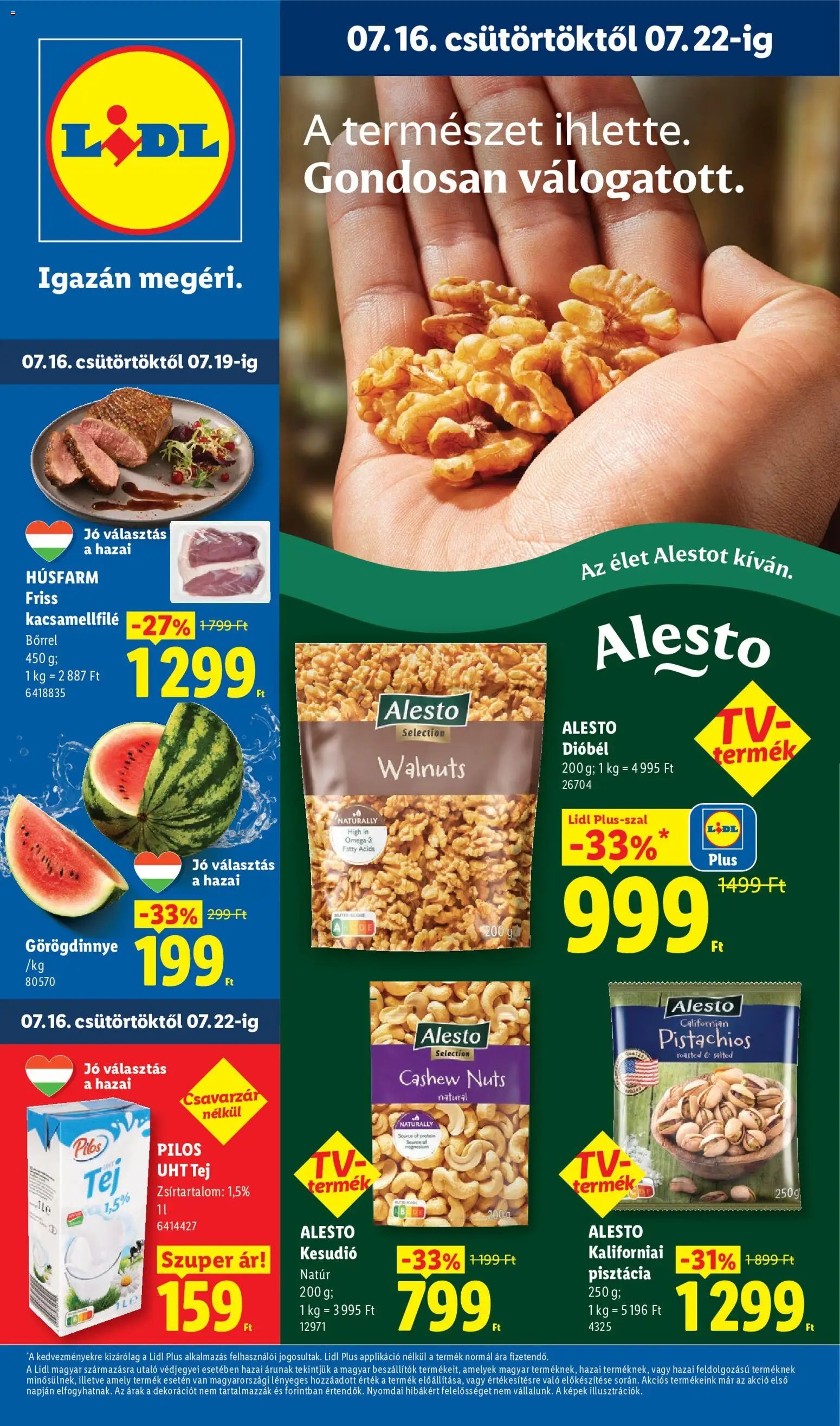Lidl újság 2026.07.16. Lidl akciós újság