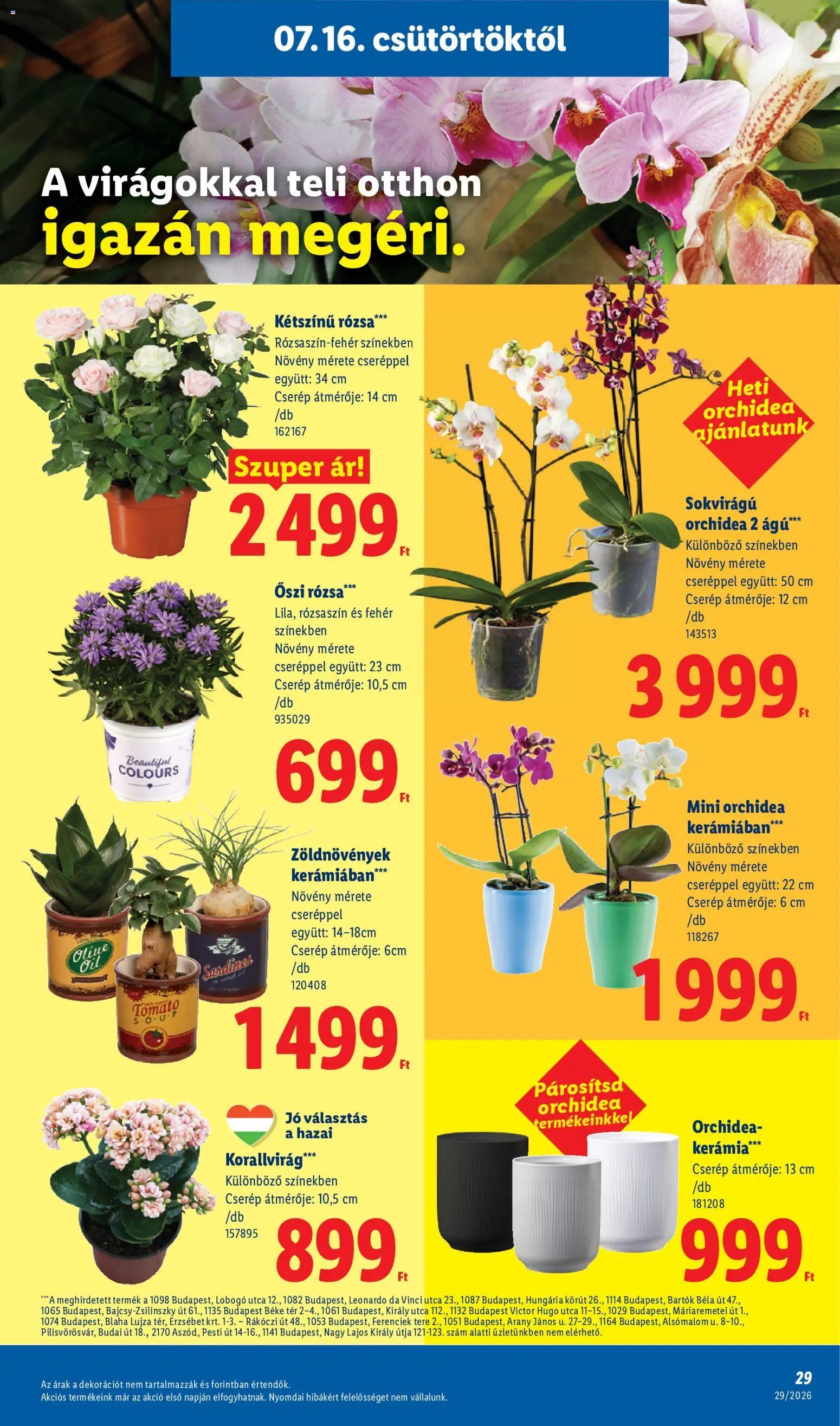 Lidl újság 2026.07.16. Lidl akciós újság