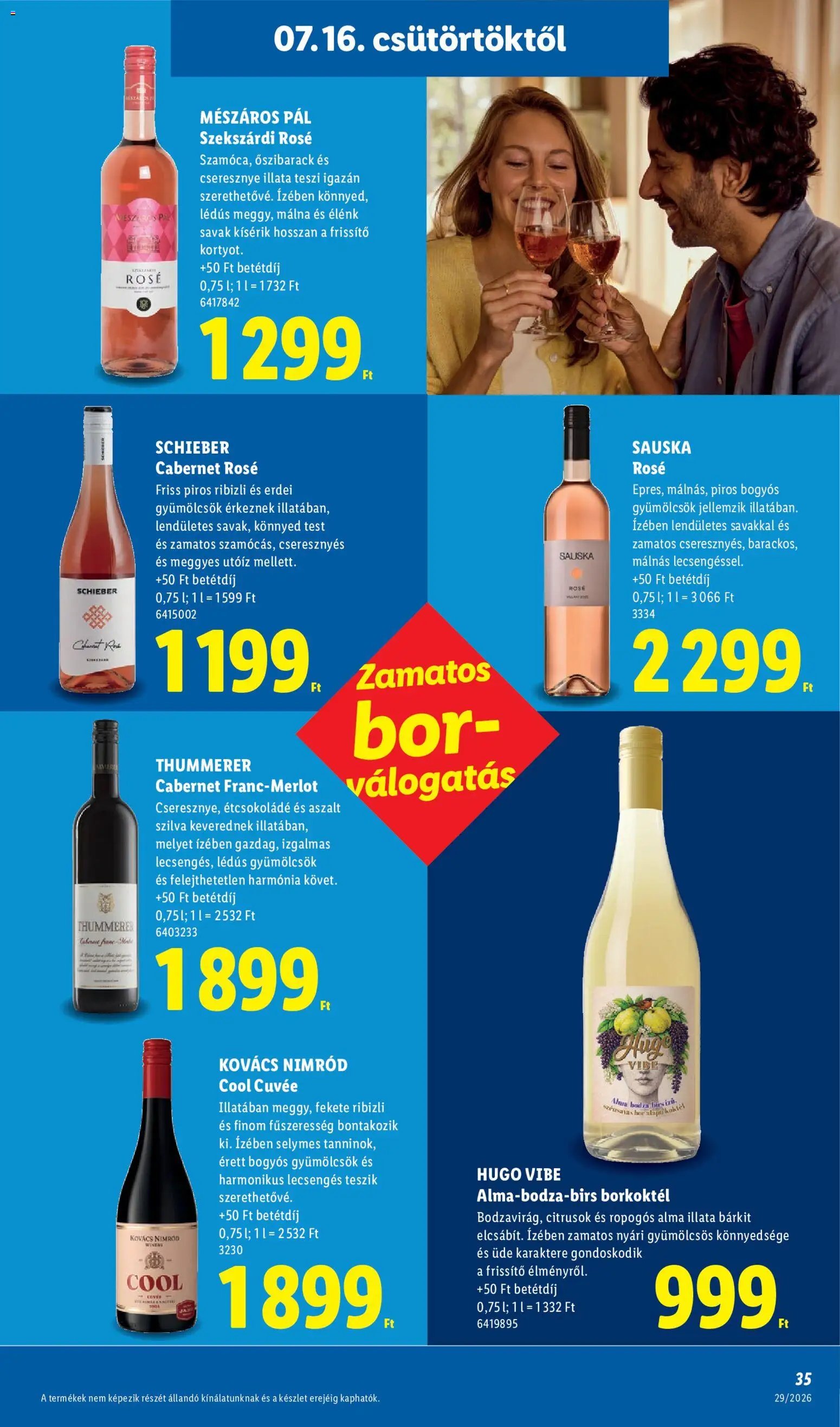 Lidl újság 2026.07.16. Lidl akciós újság