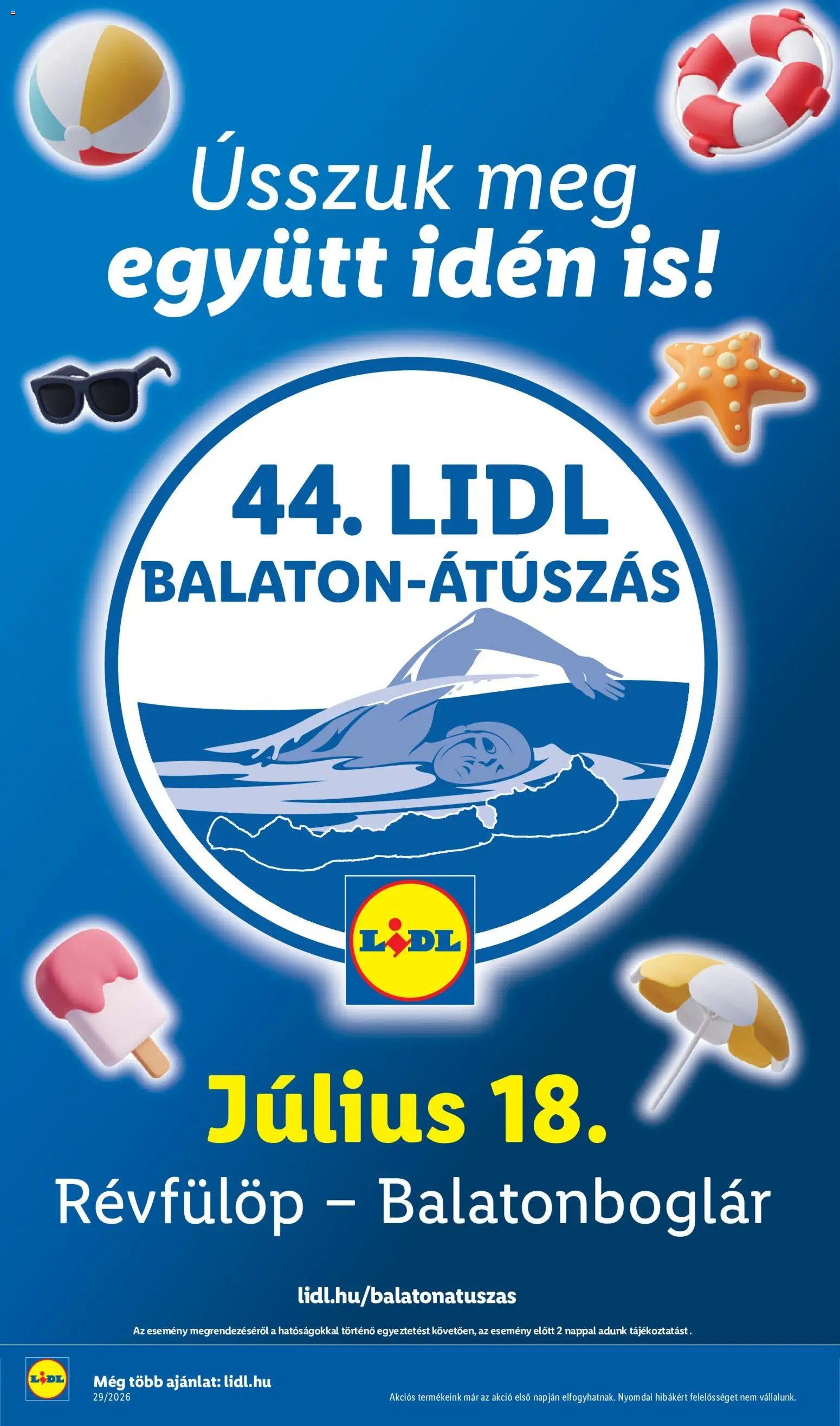 Lidl újság 2026.07.16. Lidl akciós újság