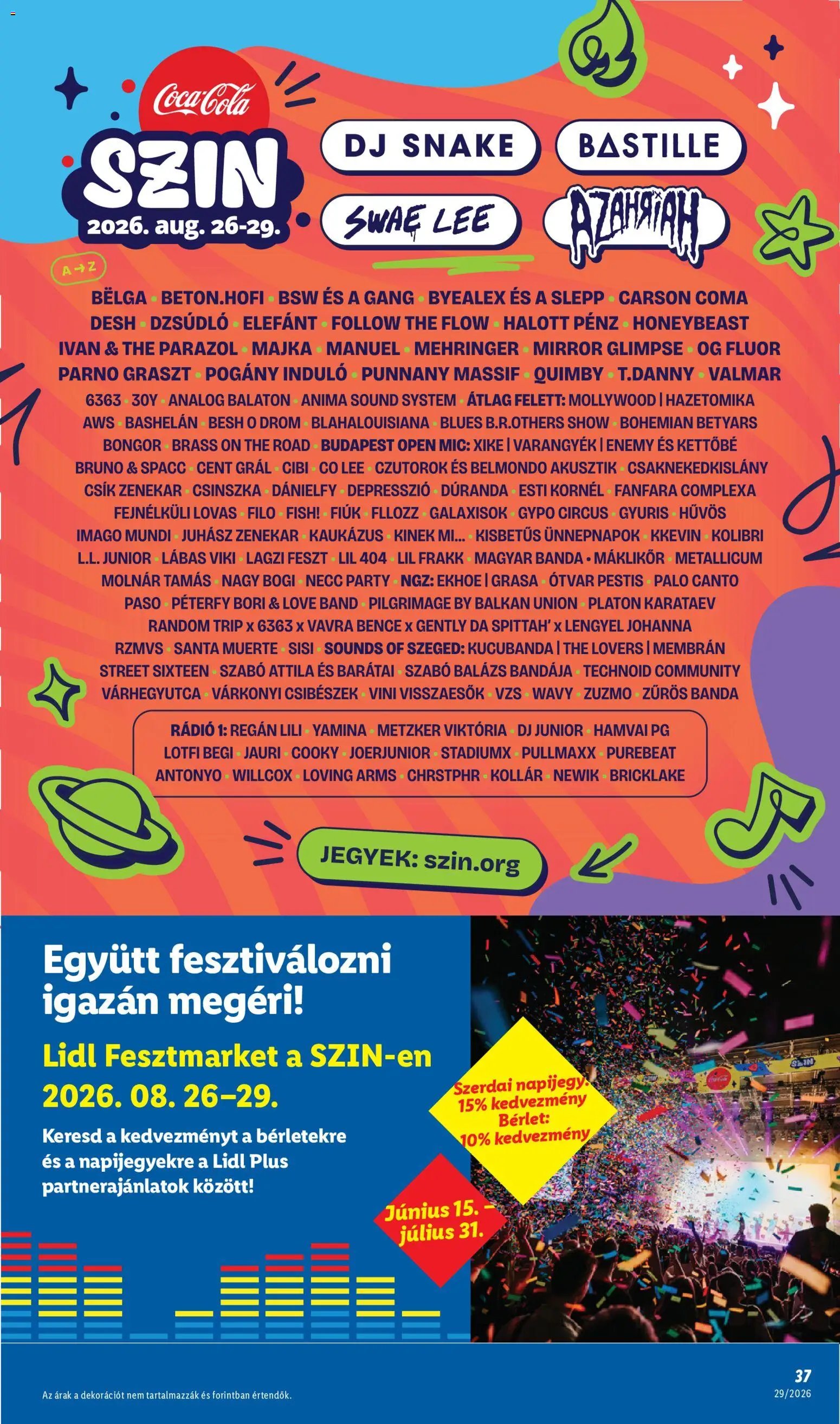 Lidl újság 2026.07.16. Lidl akciós újság