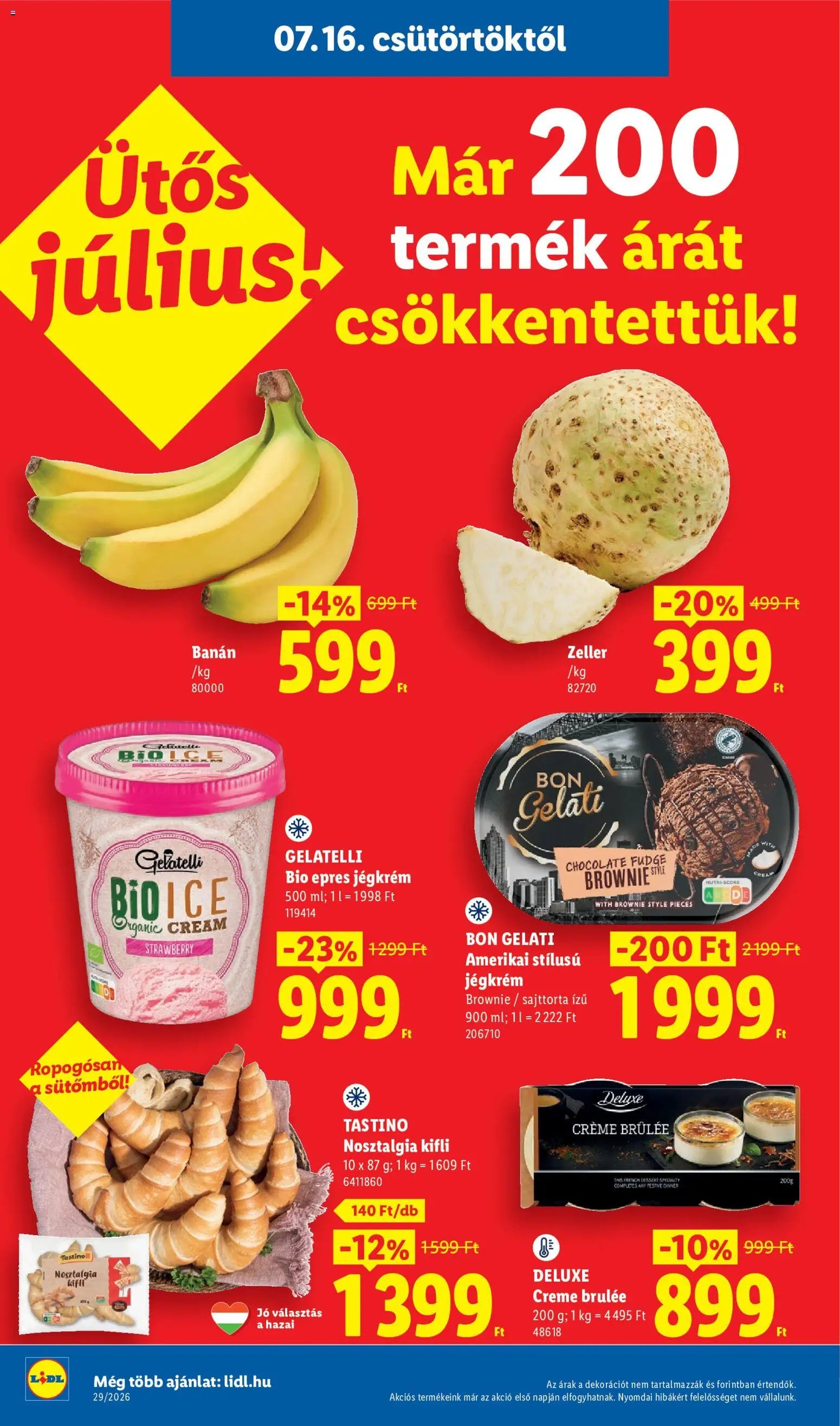 Lidl újság 2026.07.16. Lidl akciós újság