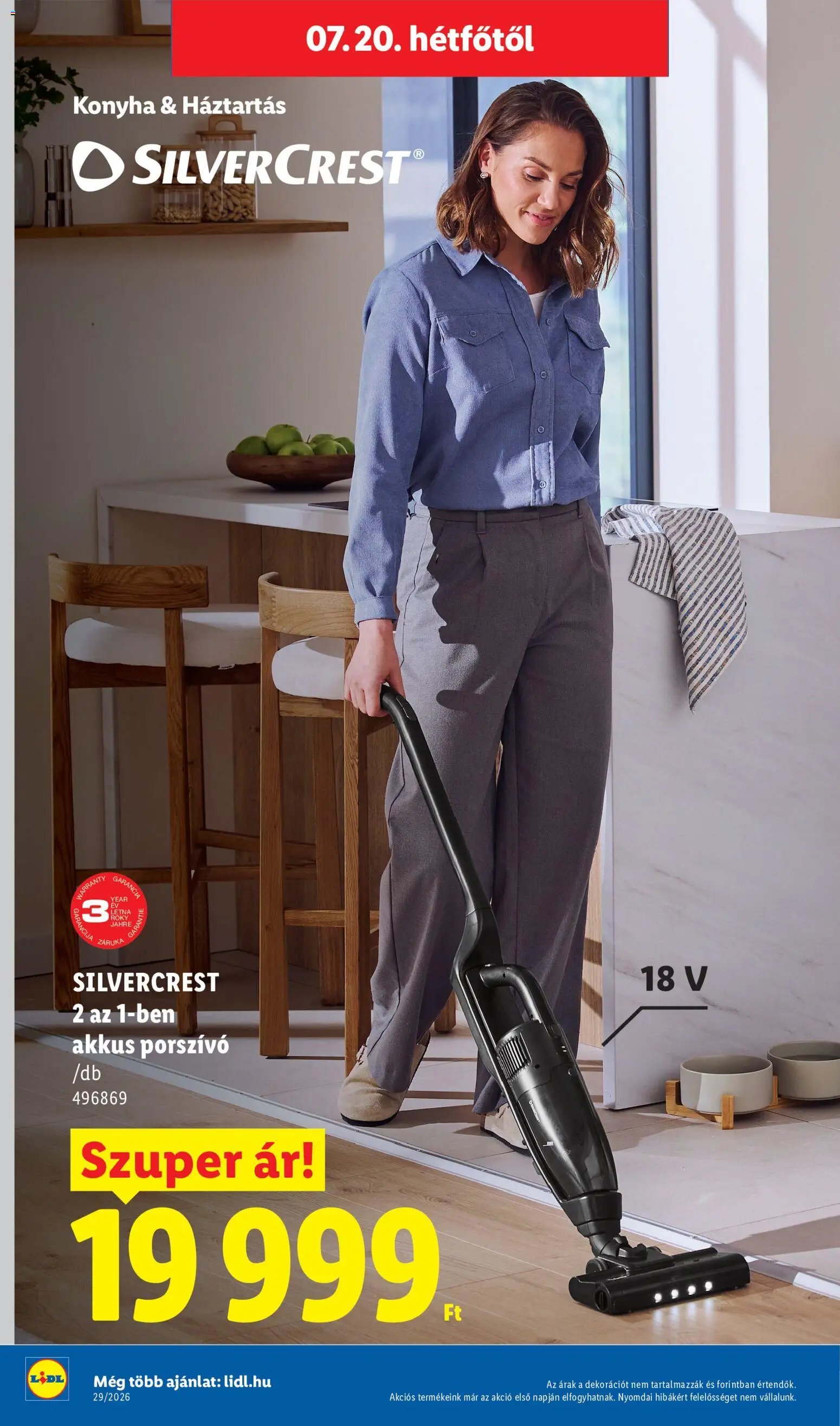 Lidl újság 2026.07.16. Lidl akciós újság