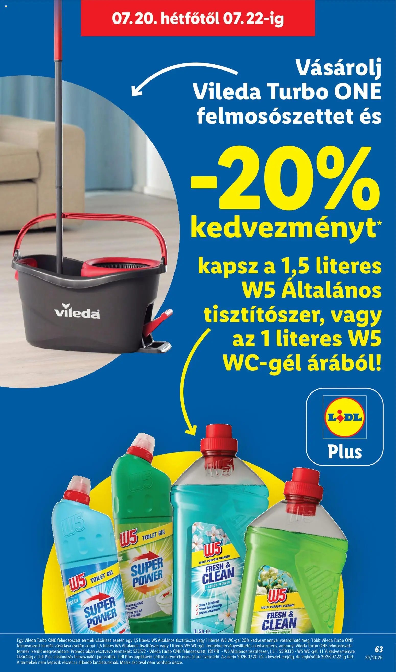 Lidl újság 2026.07.16. Lidl akciós újság