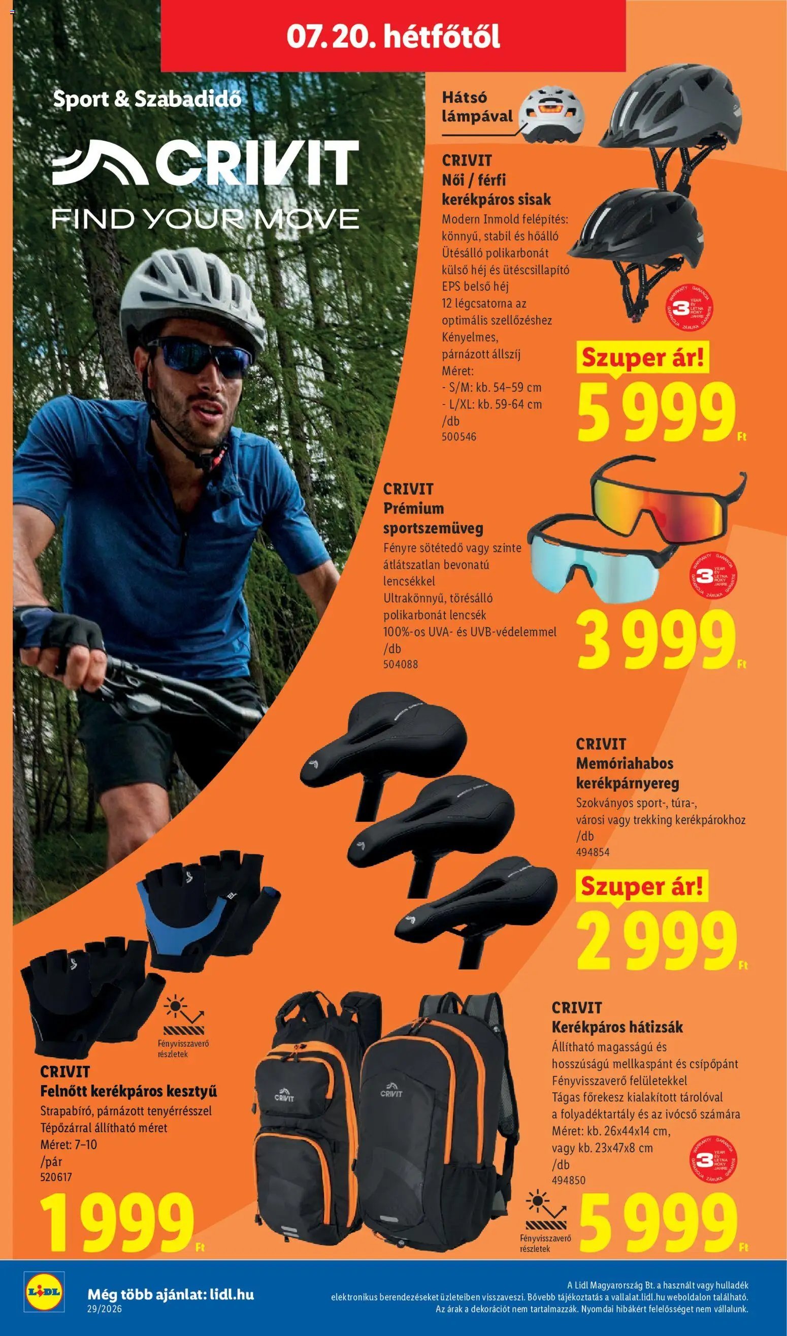 Lidl újság 2026.07.16. Lidl akciós újság