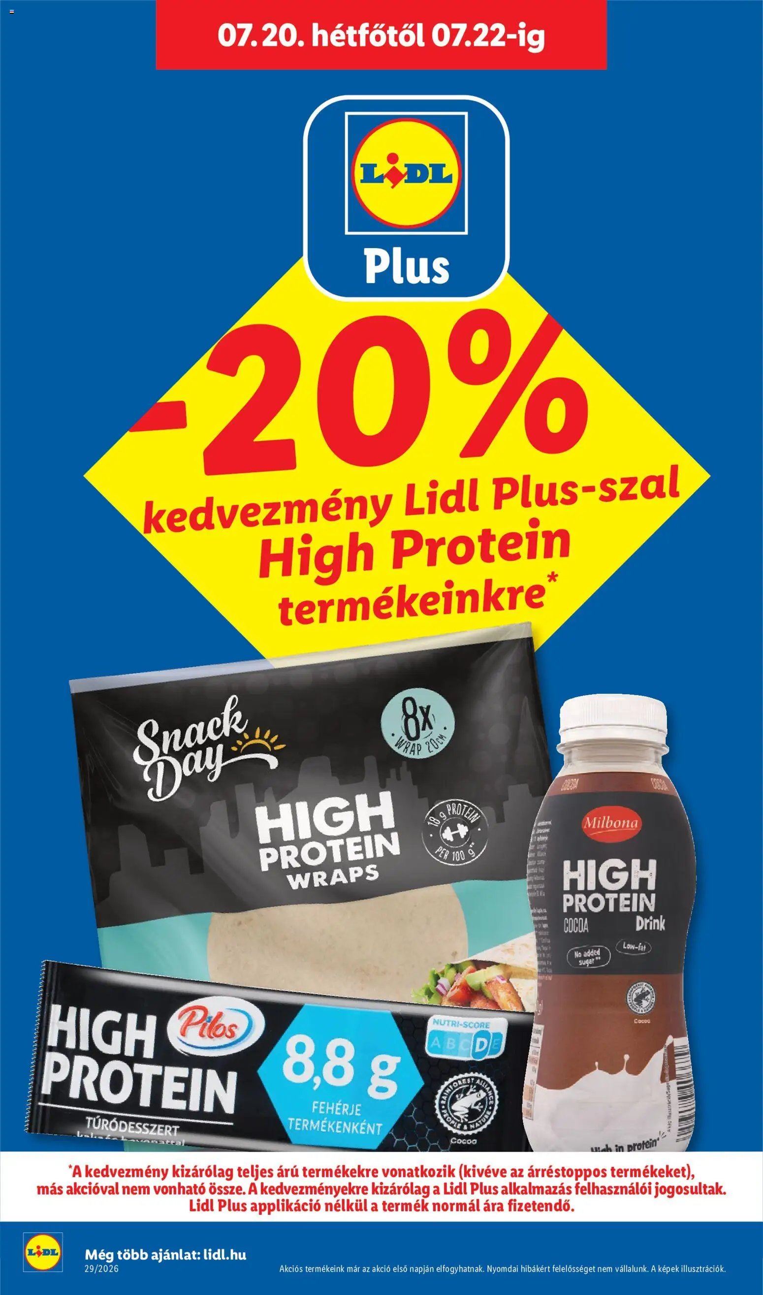 Lidl újság 2026.07.16. Lidl akciós újság