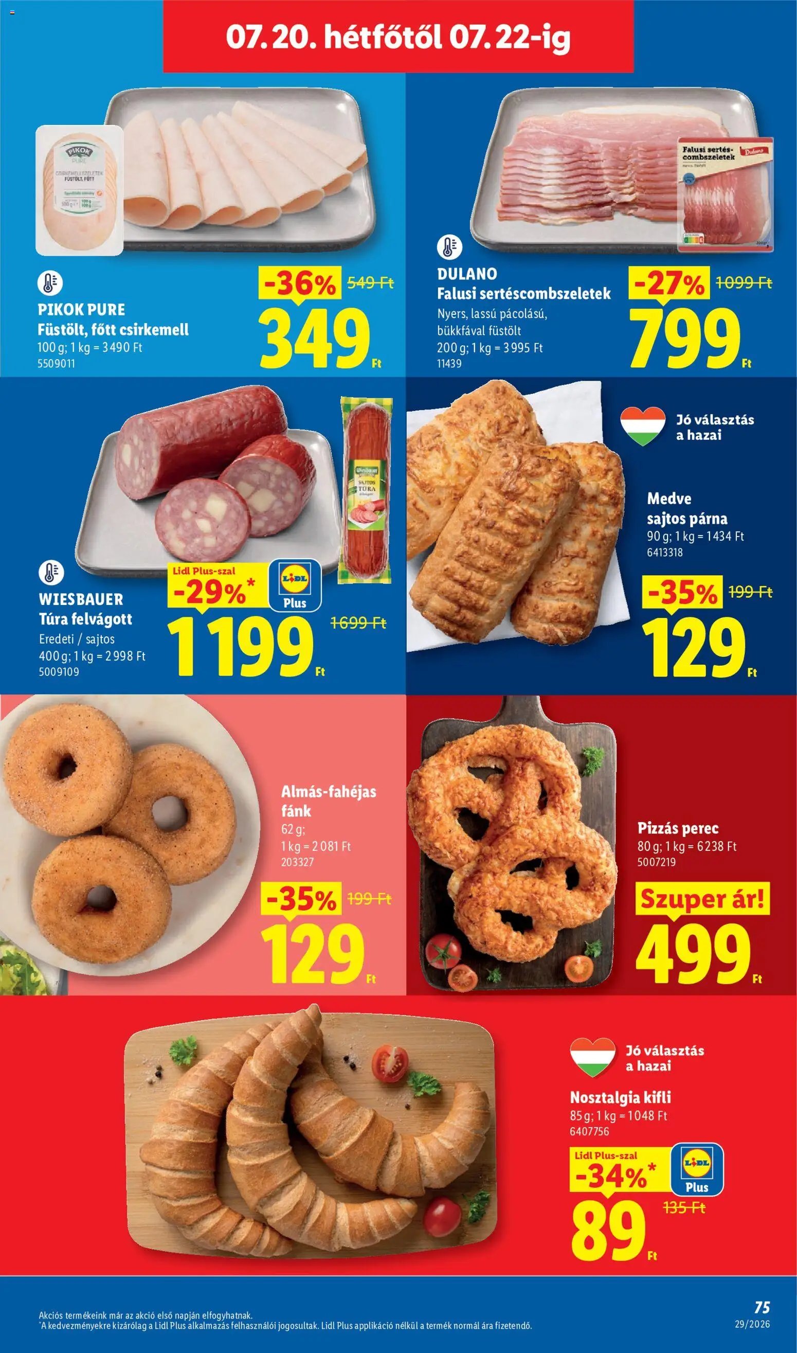 Lidl újság 2026.07.16. Lidl akciós újság