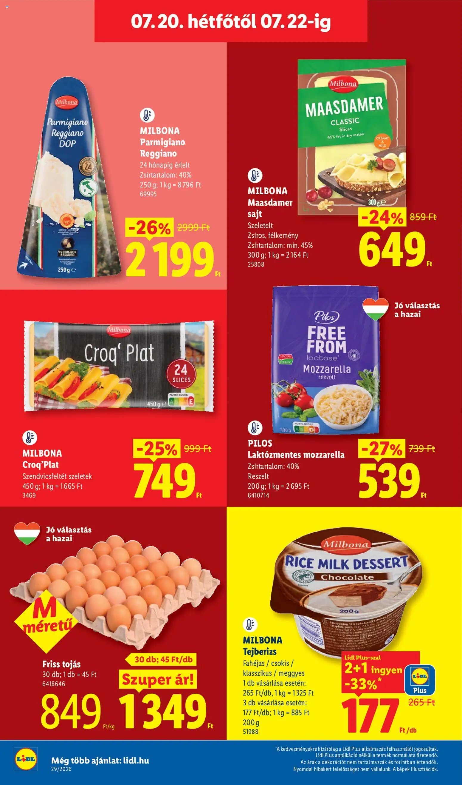 Lidl újság 2026.07.16. Lidl akciós újság