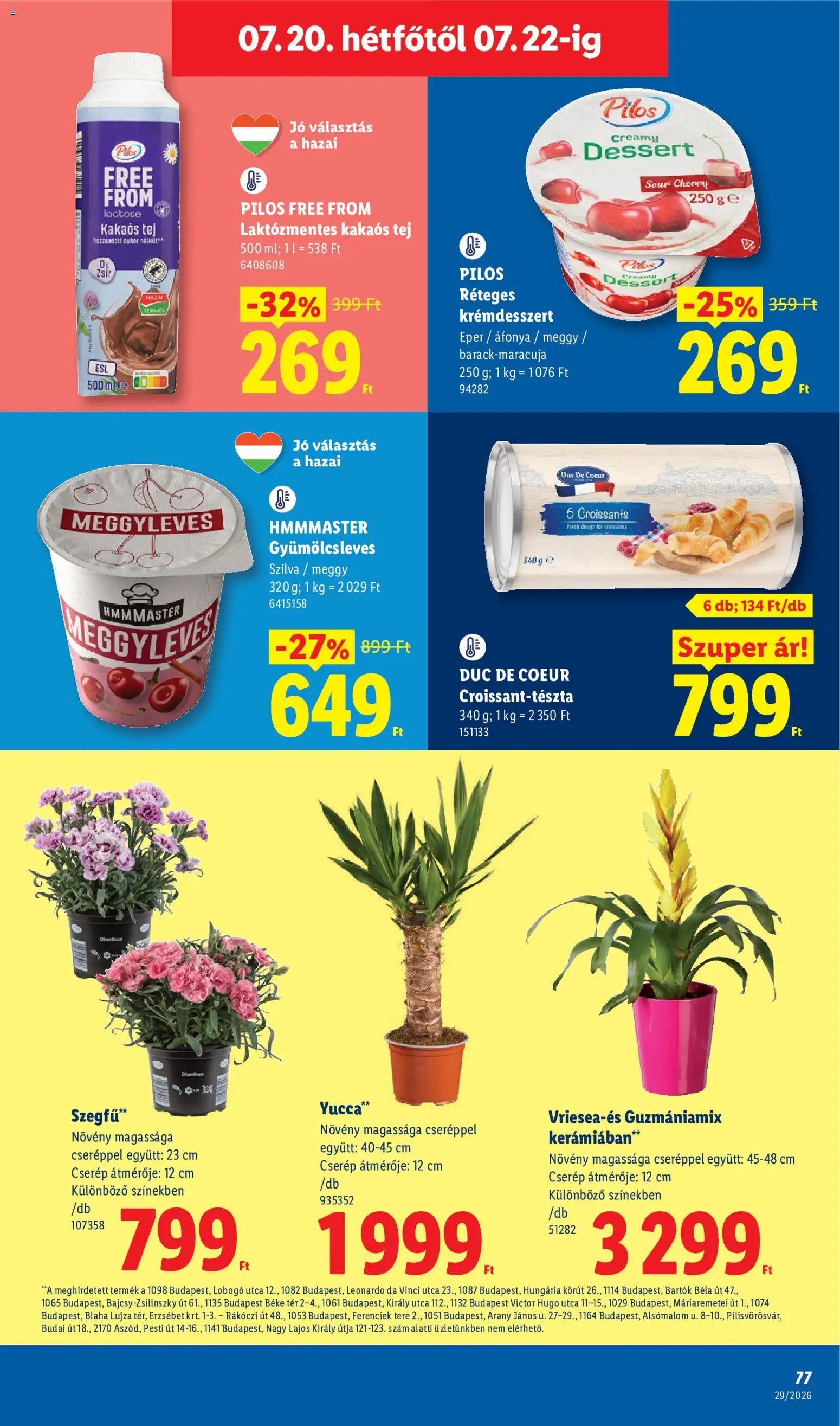 Lidl újság 2026.07.16. Lidl akciós újság