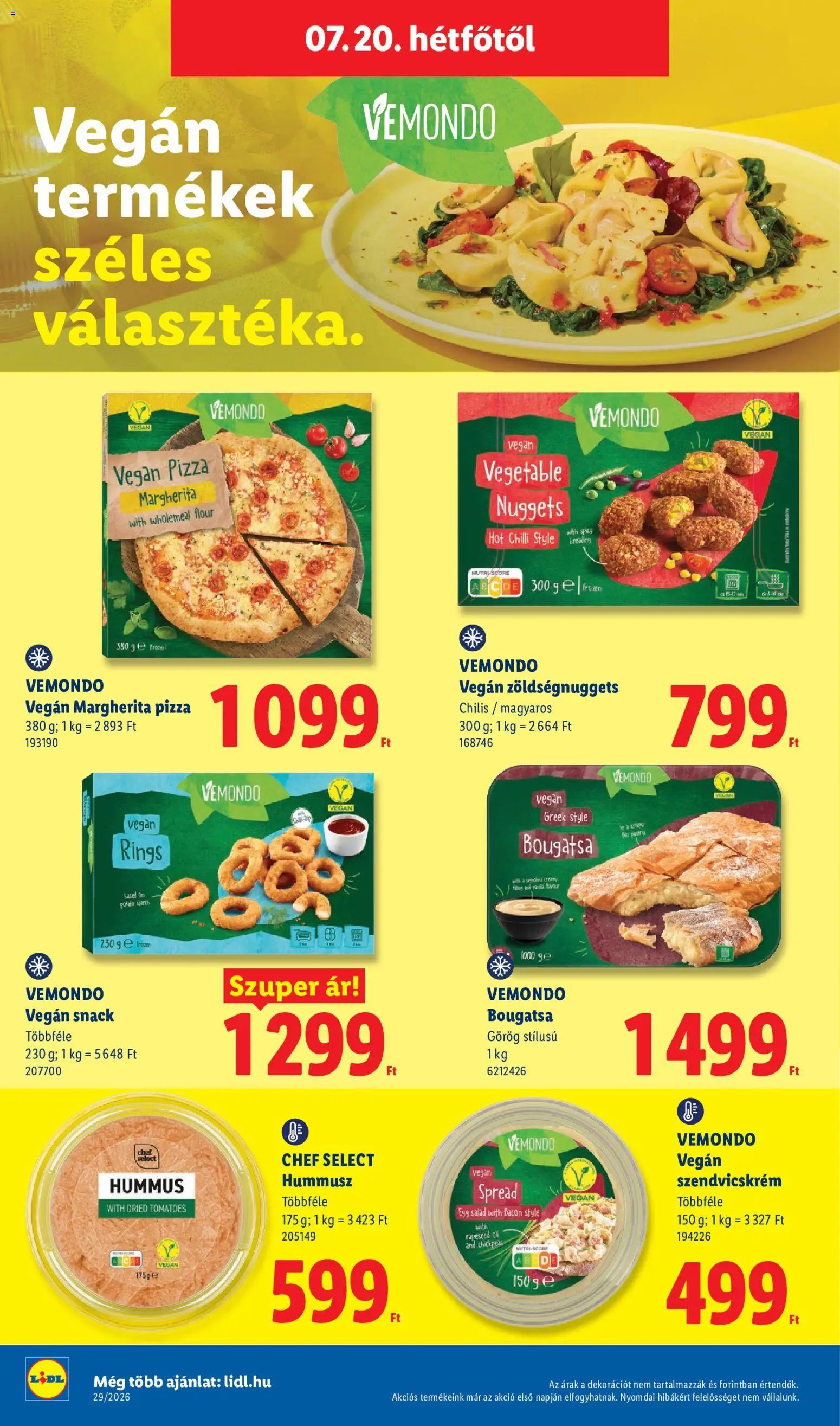 Lidl újság 2026.07.16. Lidl akciós újság