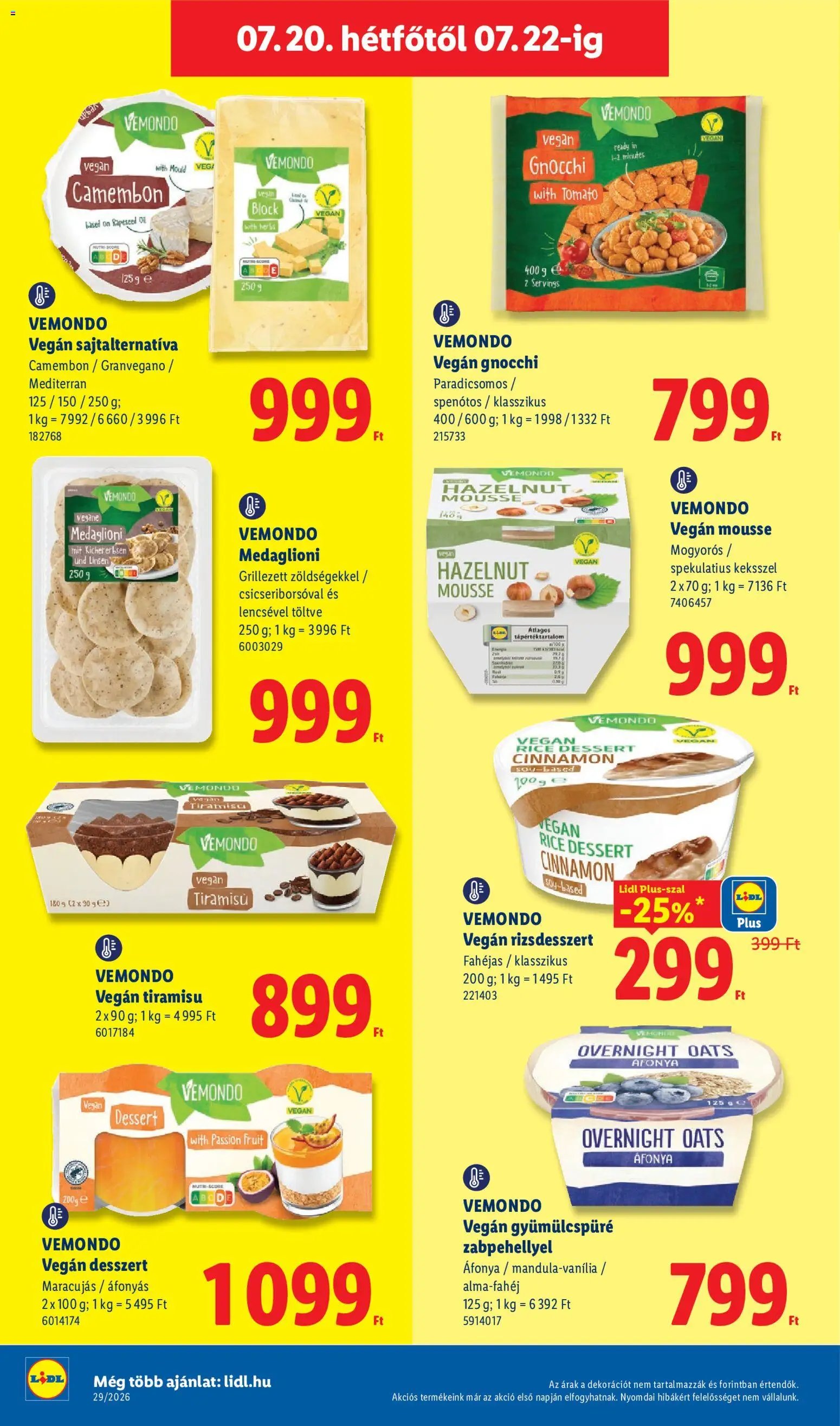 Lidl újság 2026.07.16. Lidl akciós újság